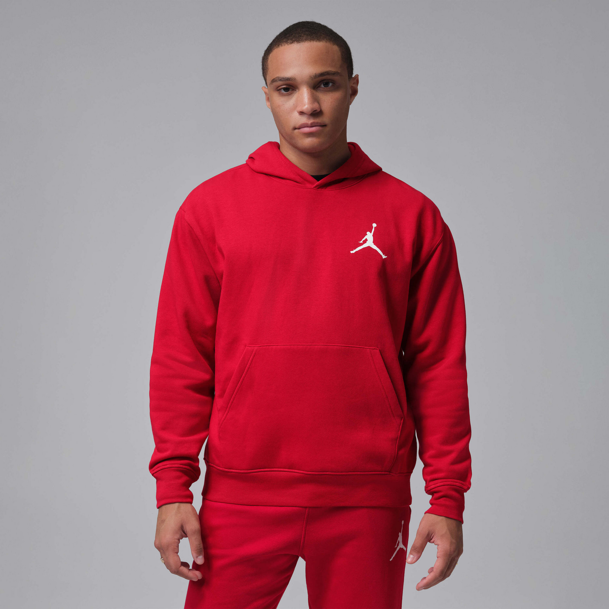 JORDAN, Men's Fleece Pullover Hoodie Jordan Jumpman