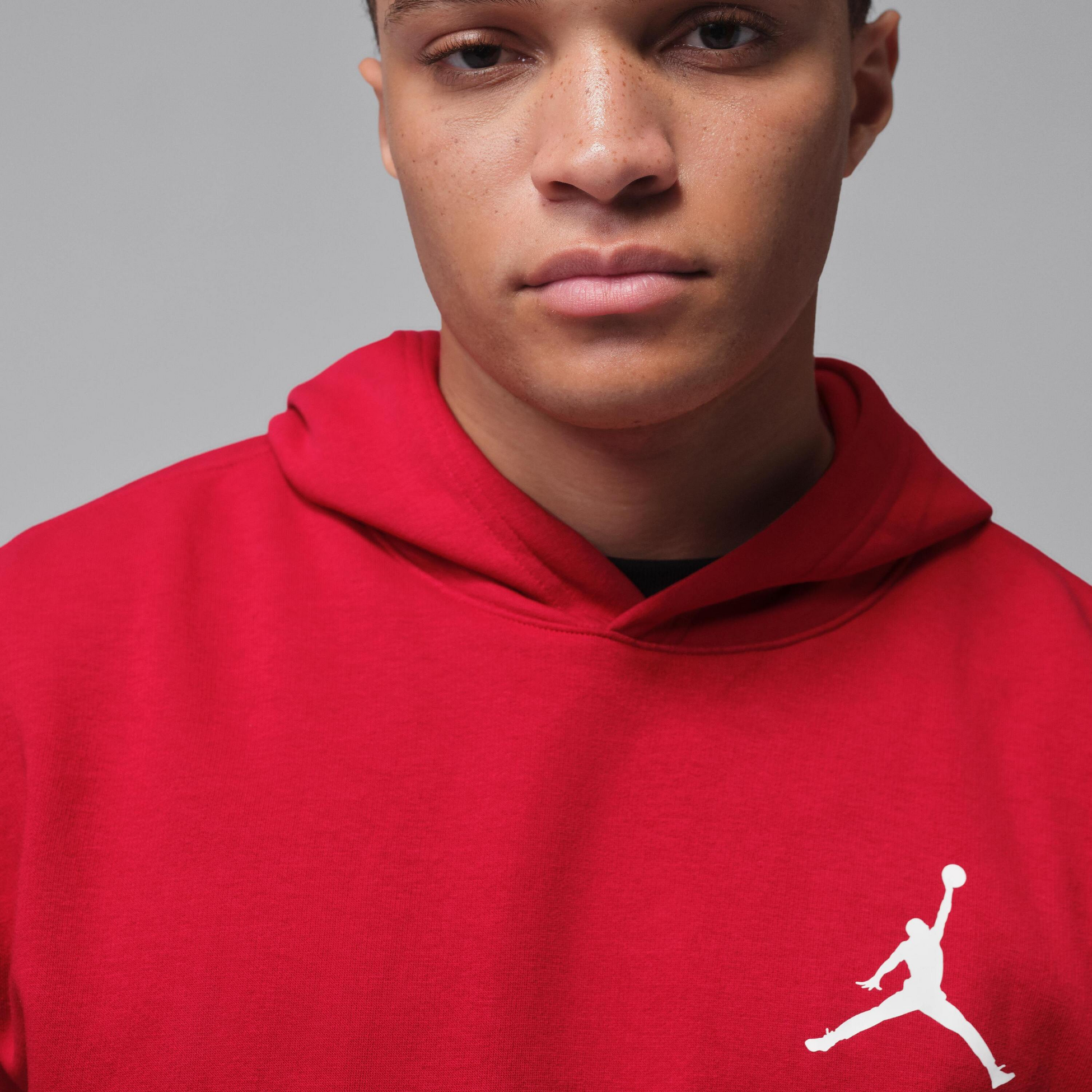 JORDAN, Men's Fleece Pullover Hoodie Jordan Jumpman