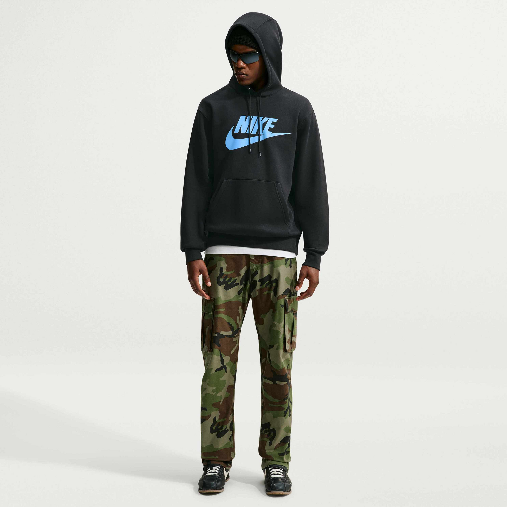 NIKE, Men's Fleece Pullover Hoodie Sportswear Club