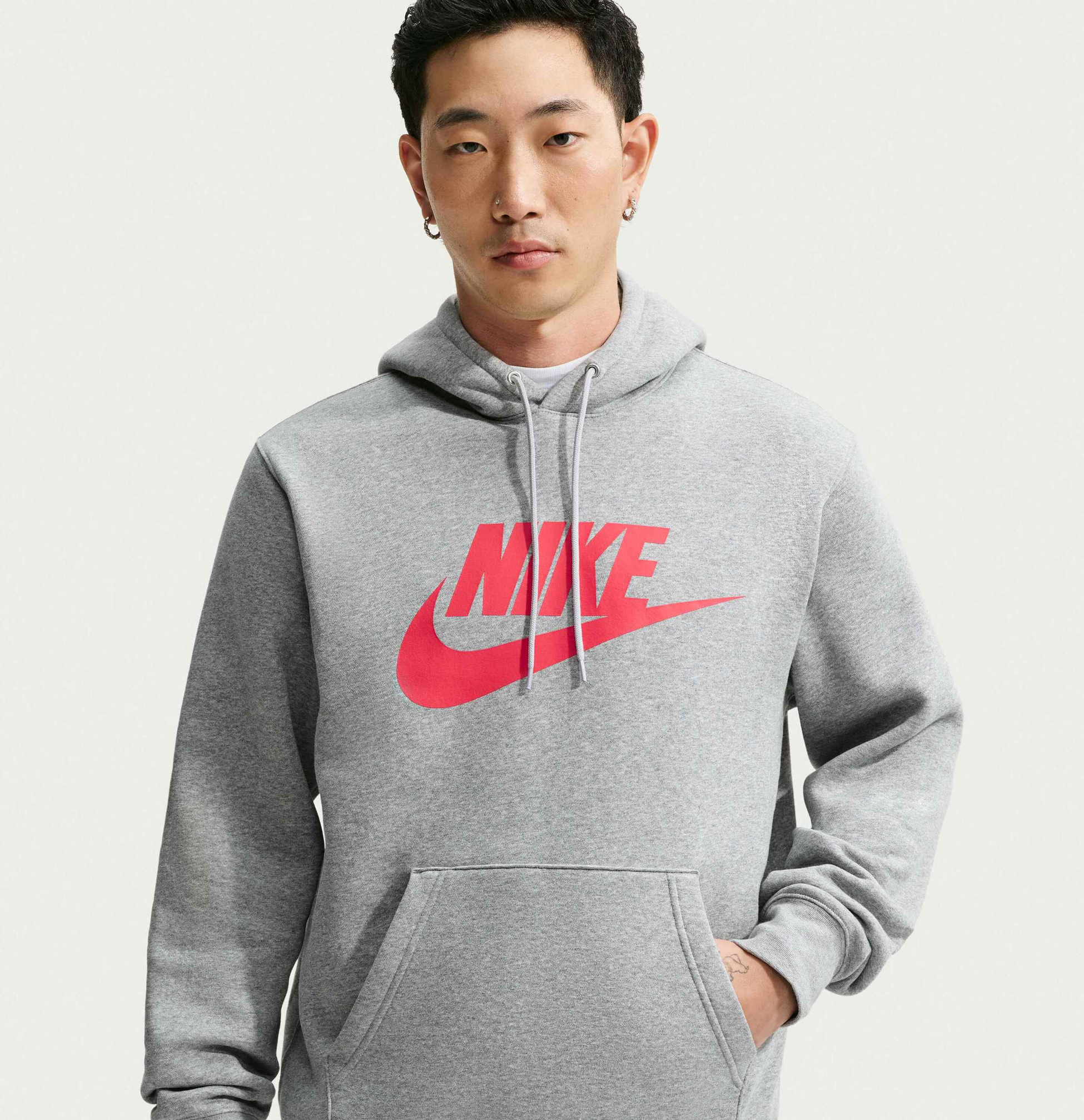 NIKE, Men's Fleece Pullover Hoodie Sportswear Club