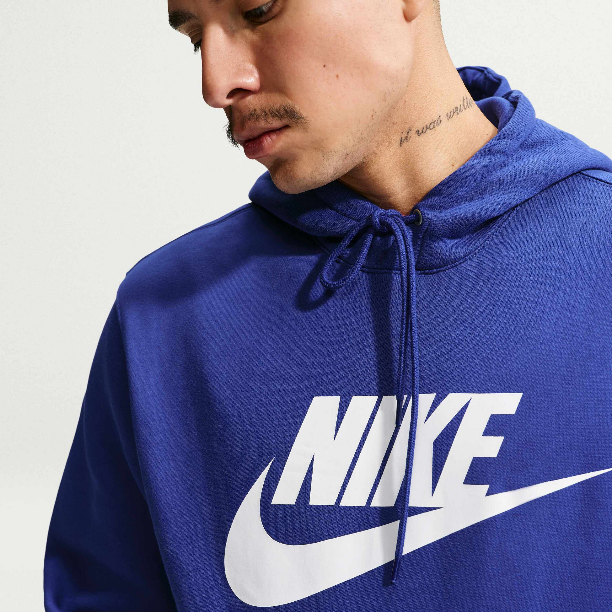 NIKE, Men's Fleece Pullover Hoodie Sportswear Club