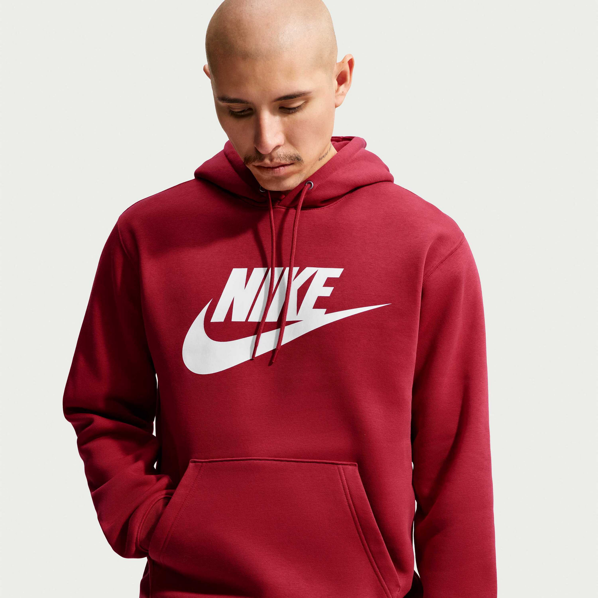 NIKE, Men's Fleece Pullover Hoodie Sportswear Club