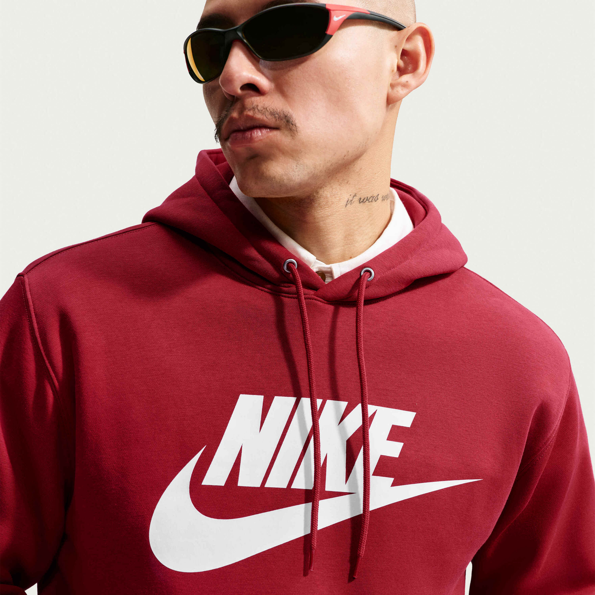 NIKE, Men's Fleece Pullover Hoodie Sportswear Club