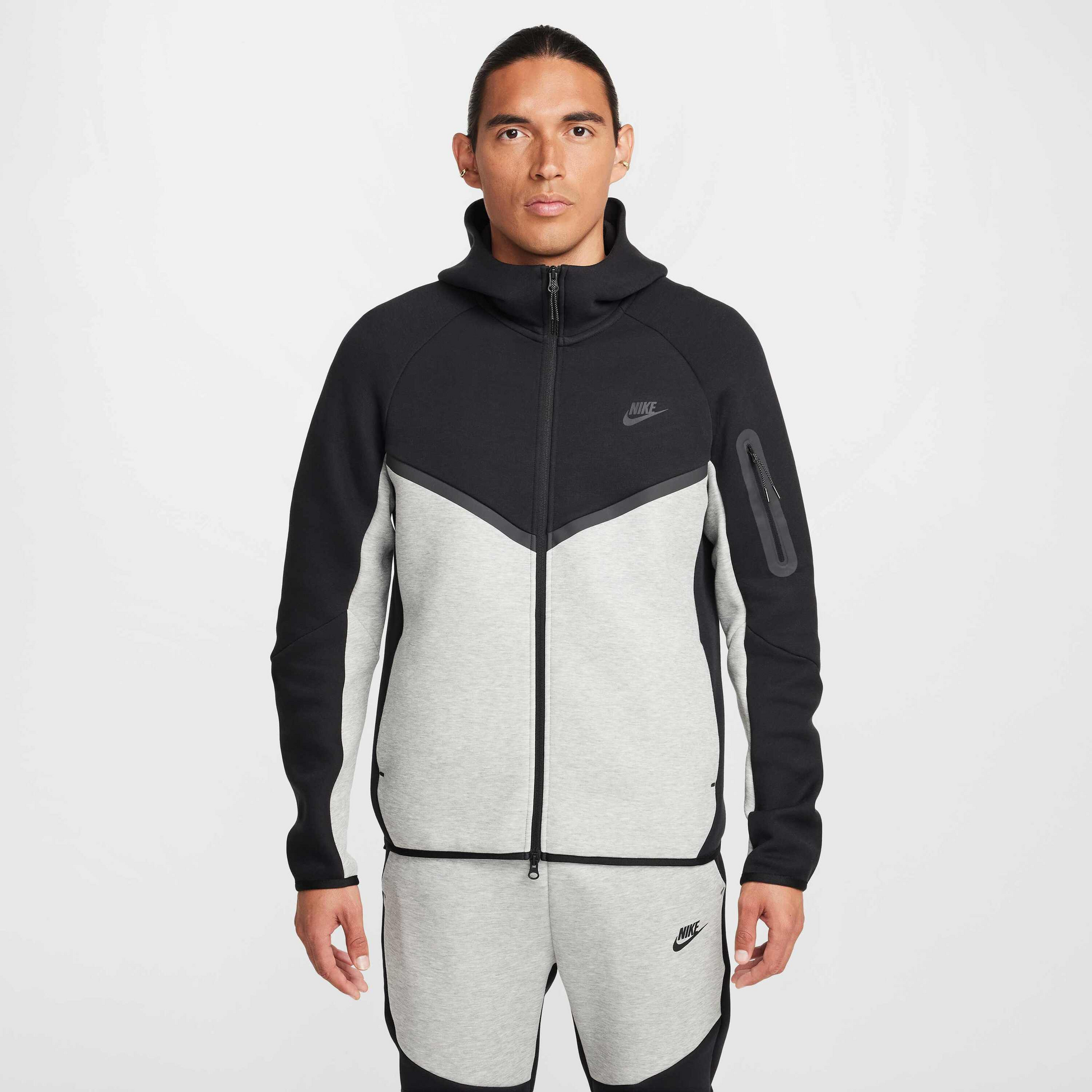 NIKE, Men's Fleece Windrunner Full-zip Jacket Tech