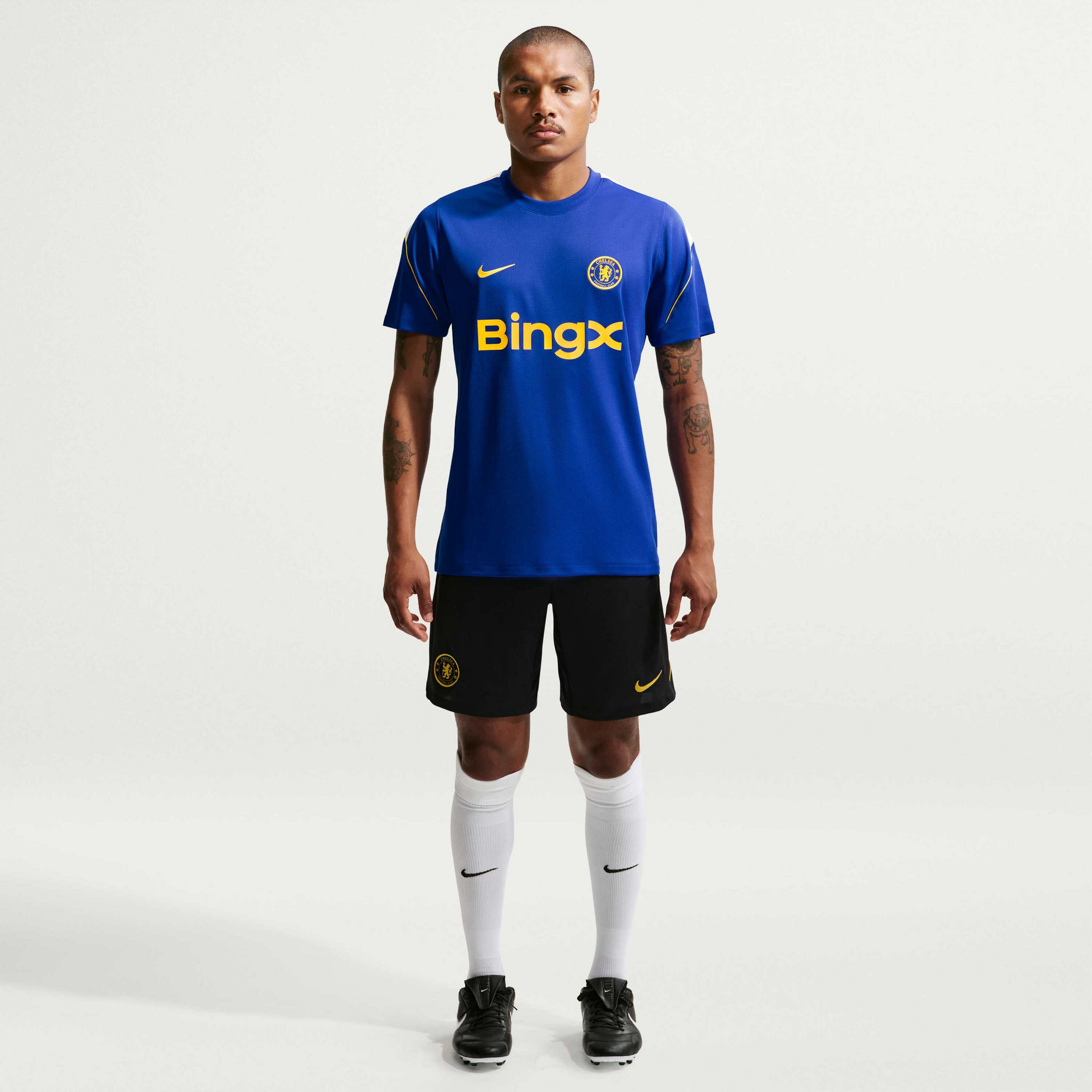 NIKE, Men's Football Dri-fit Short-sleeve Top Chelsea F.c. Strike