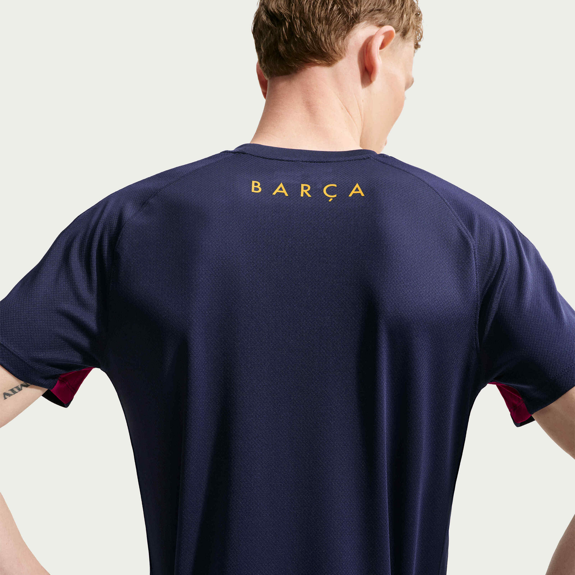 NIKE, Men's Football Dri-fit Short-sleeve Top F.c. Barcelona Strike