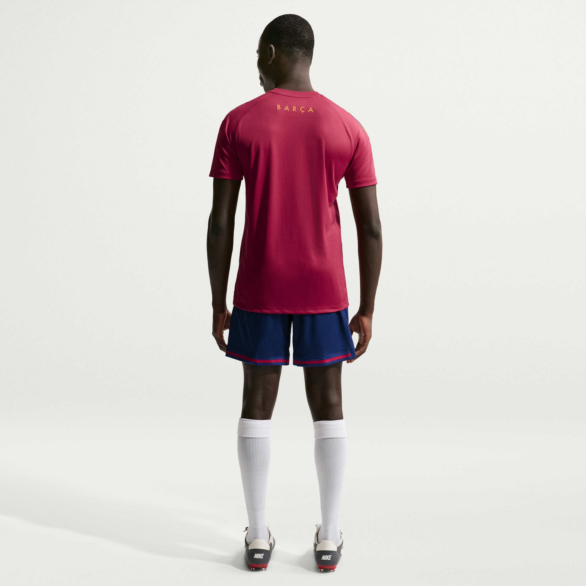 NIKE, Men's Football Dri-fit Short-sleeve Top F.c. Barcelona Strike