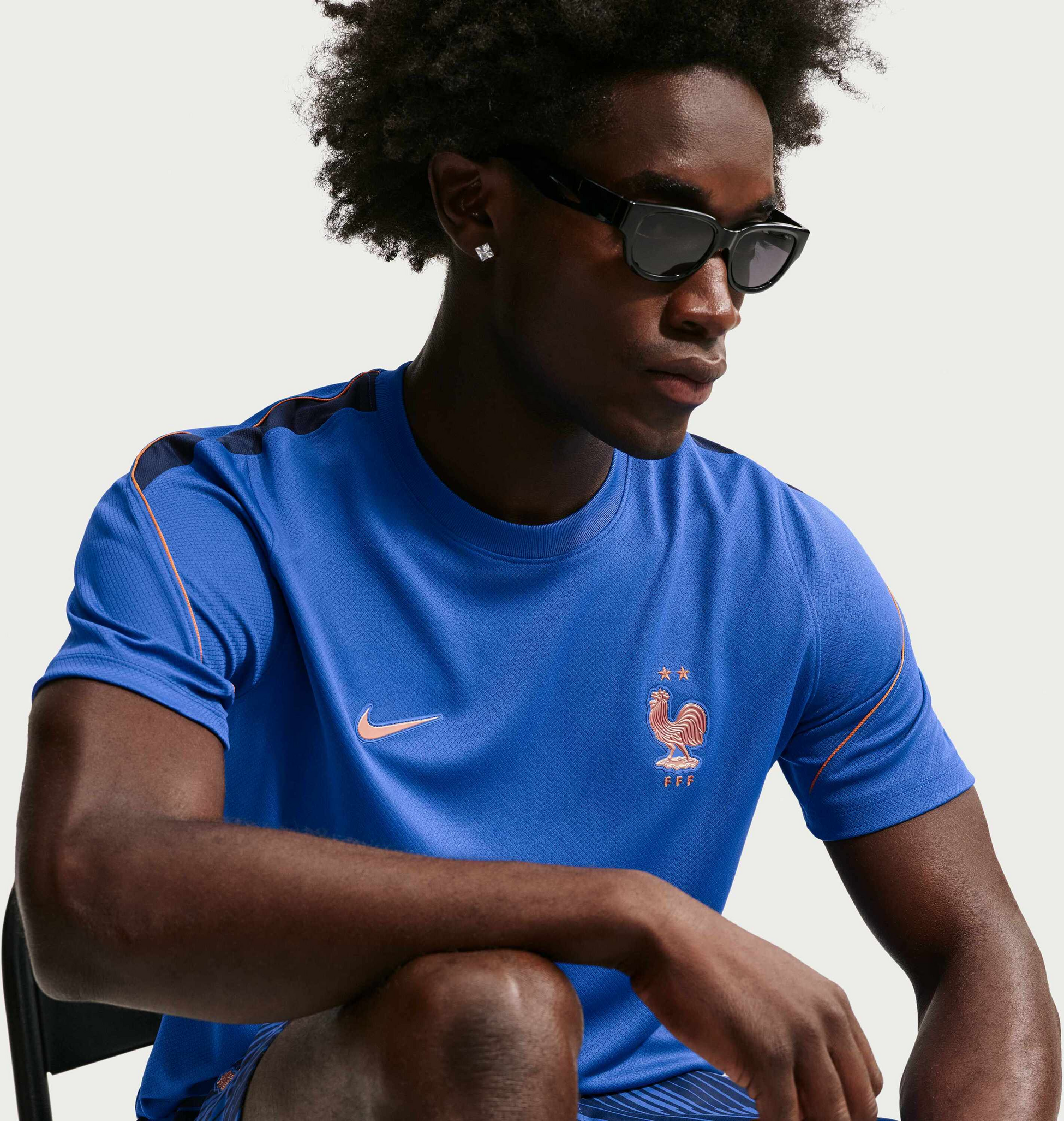 NIKE, Men's Football Dri-fit Short-sleeve Top Fff Strike