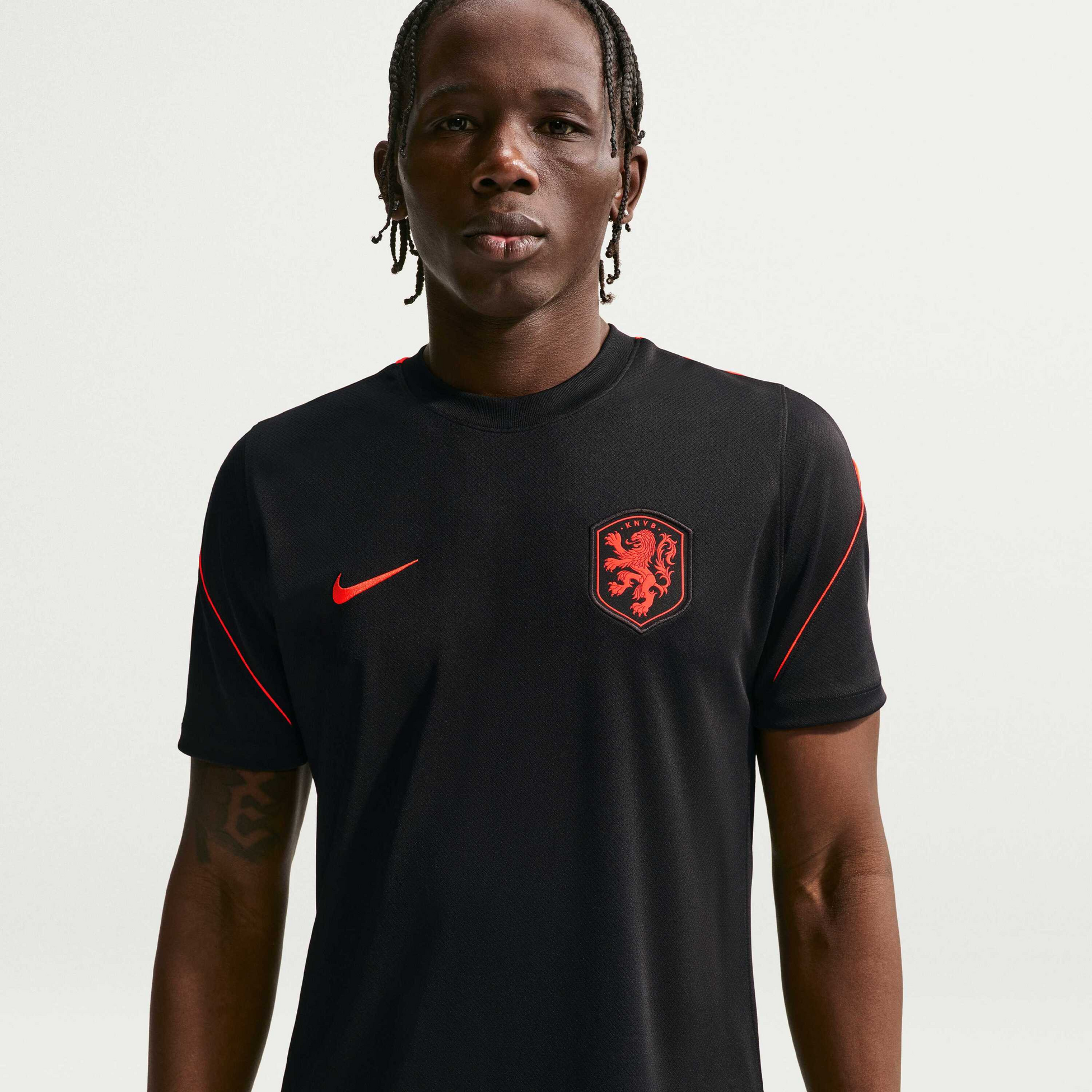 NIKE, Men's Football Dri-fit Short-sleeve Top Netherlands Strike