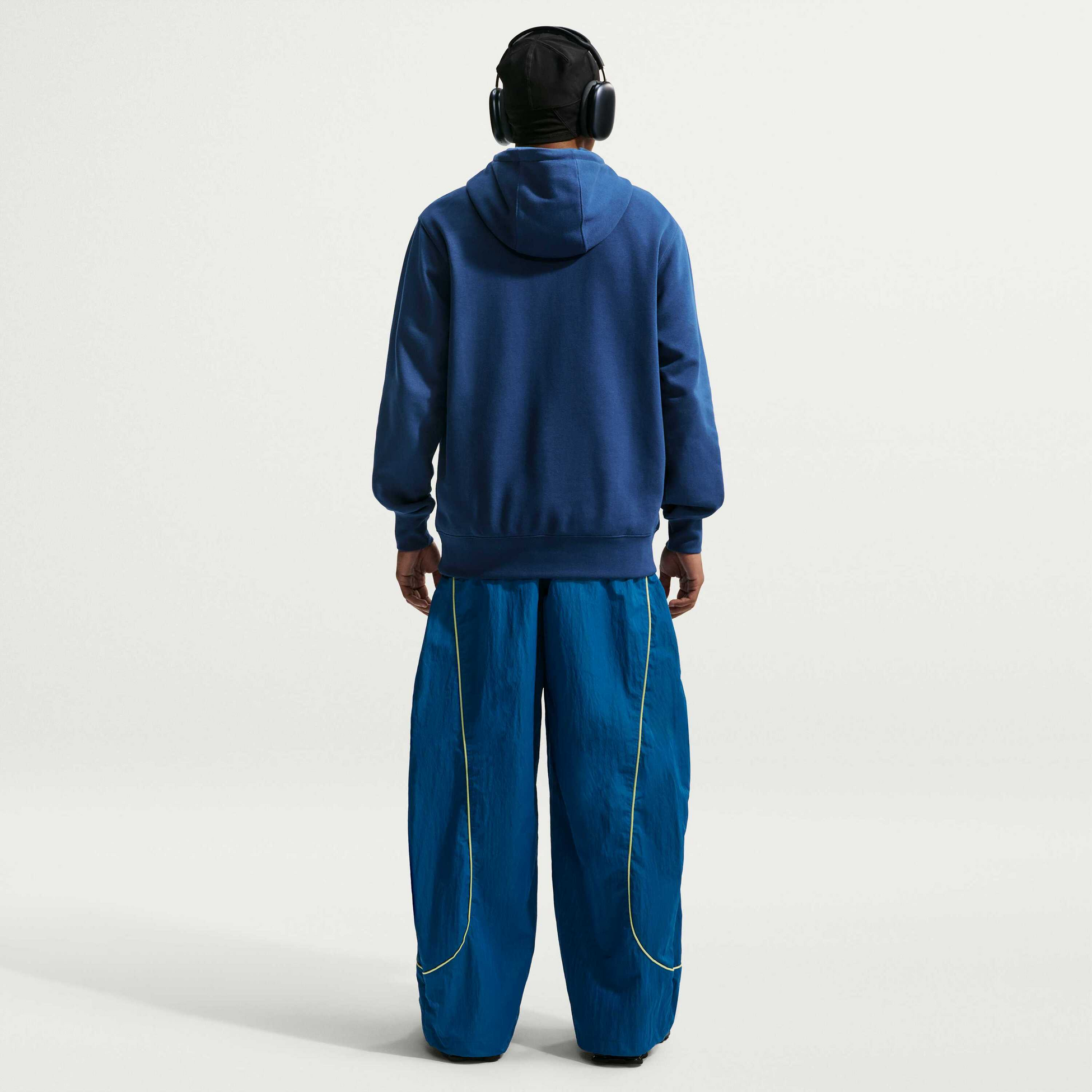 NIKE, Men's Football French Terry Pullover Hoodie Brazil Club