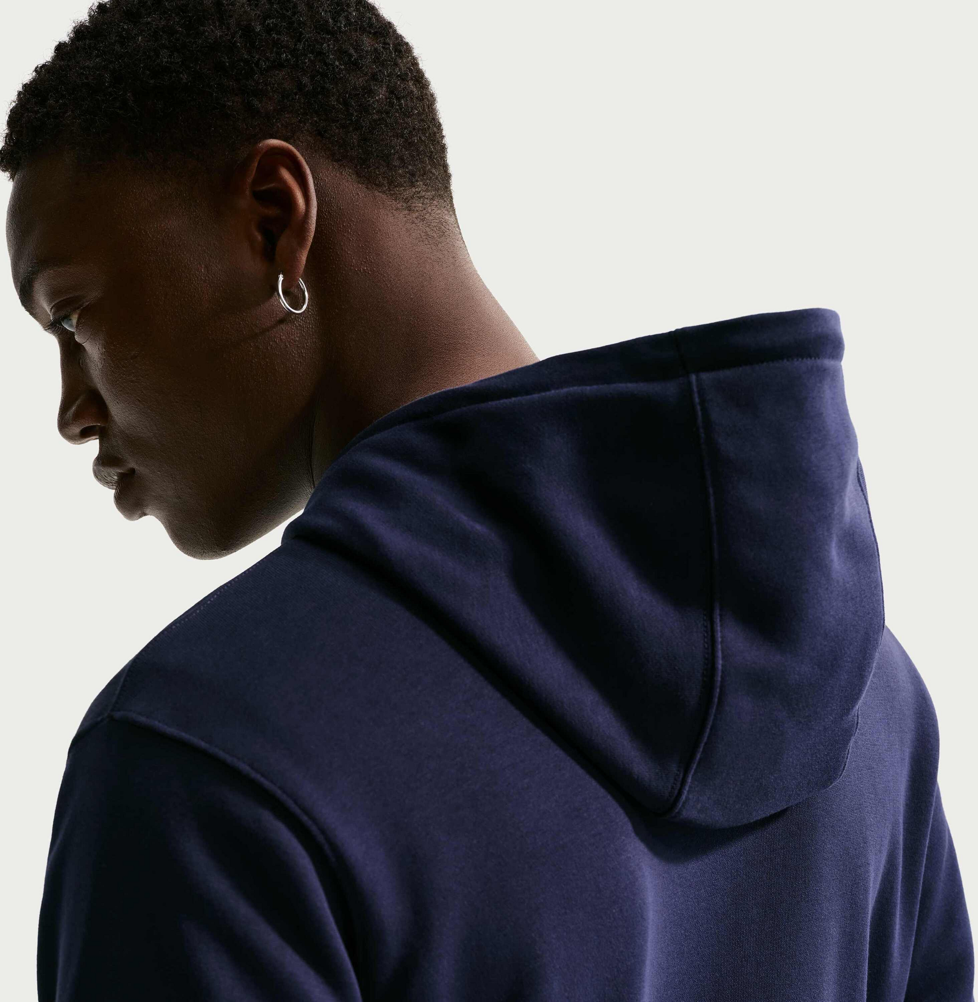 NIKE, Men's Football French Terry Pullover Hoodie F.c. Barcelona Club