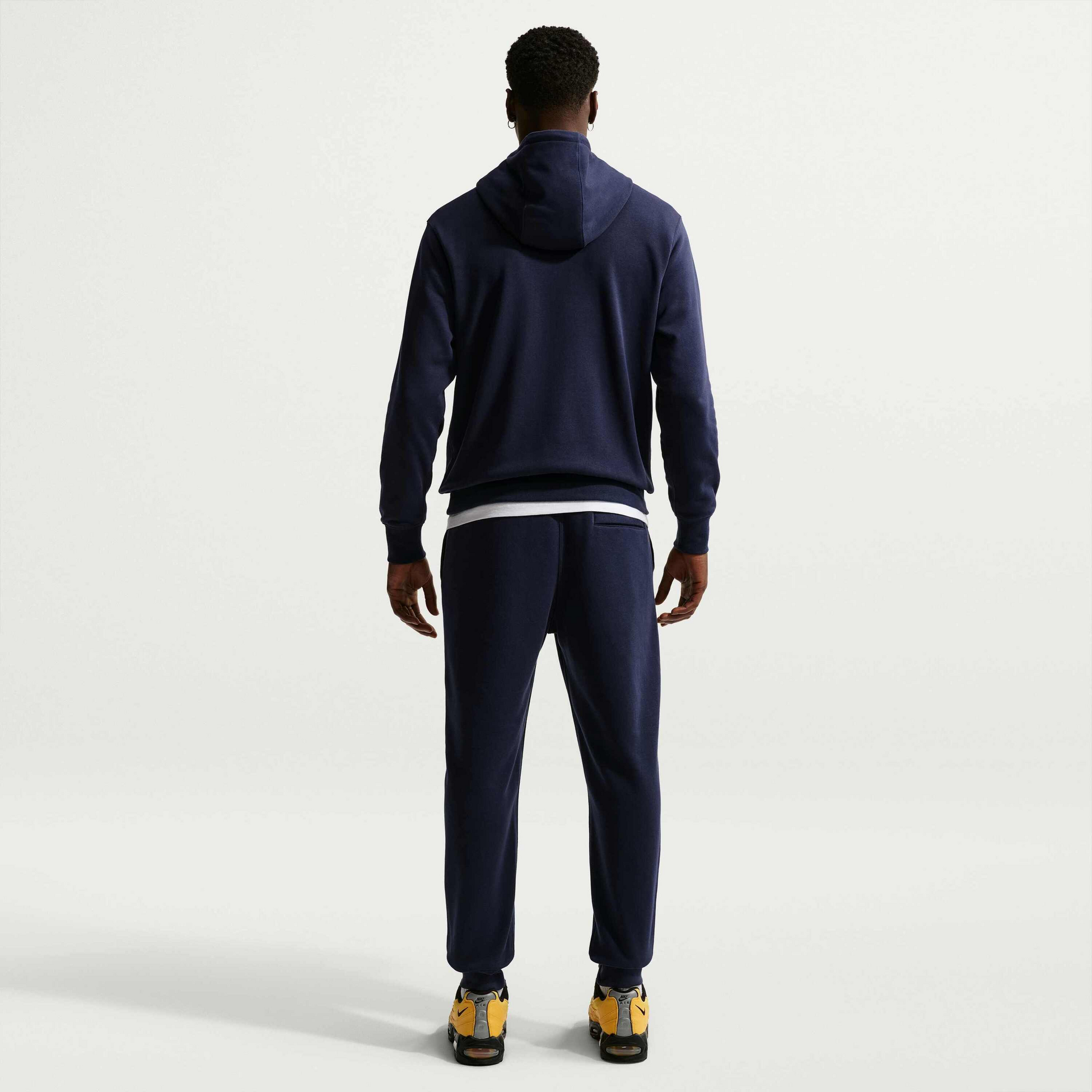NIKE, Men's Football French Terry Pullover Hoodie F.c. Barcelona Club