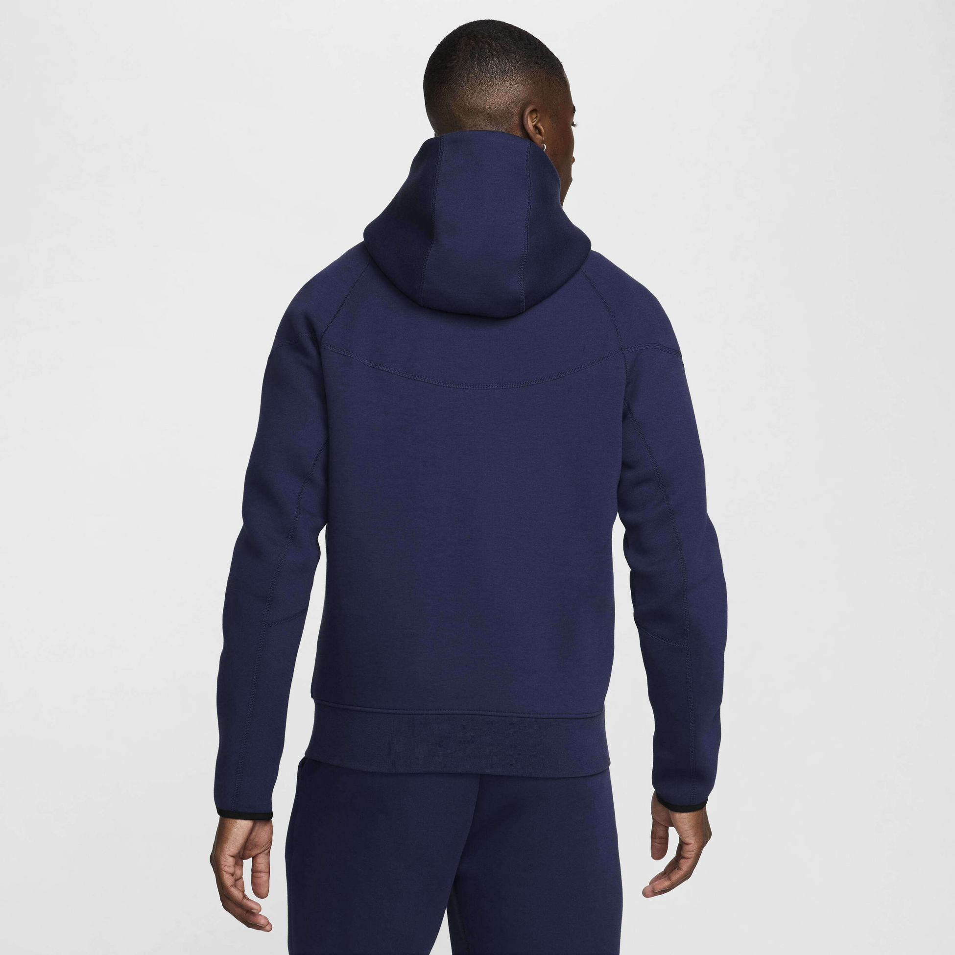 NIKE, Men's Football Full-zip Hoodie Paris Saint-germain Tech Fleece Windrunner