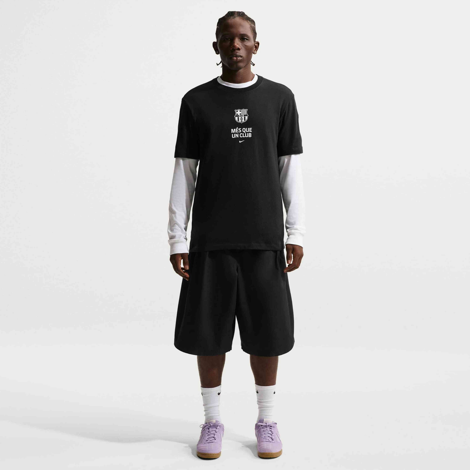 NIKE, Men's Football T-shirt F.c. Barcelona Club