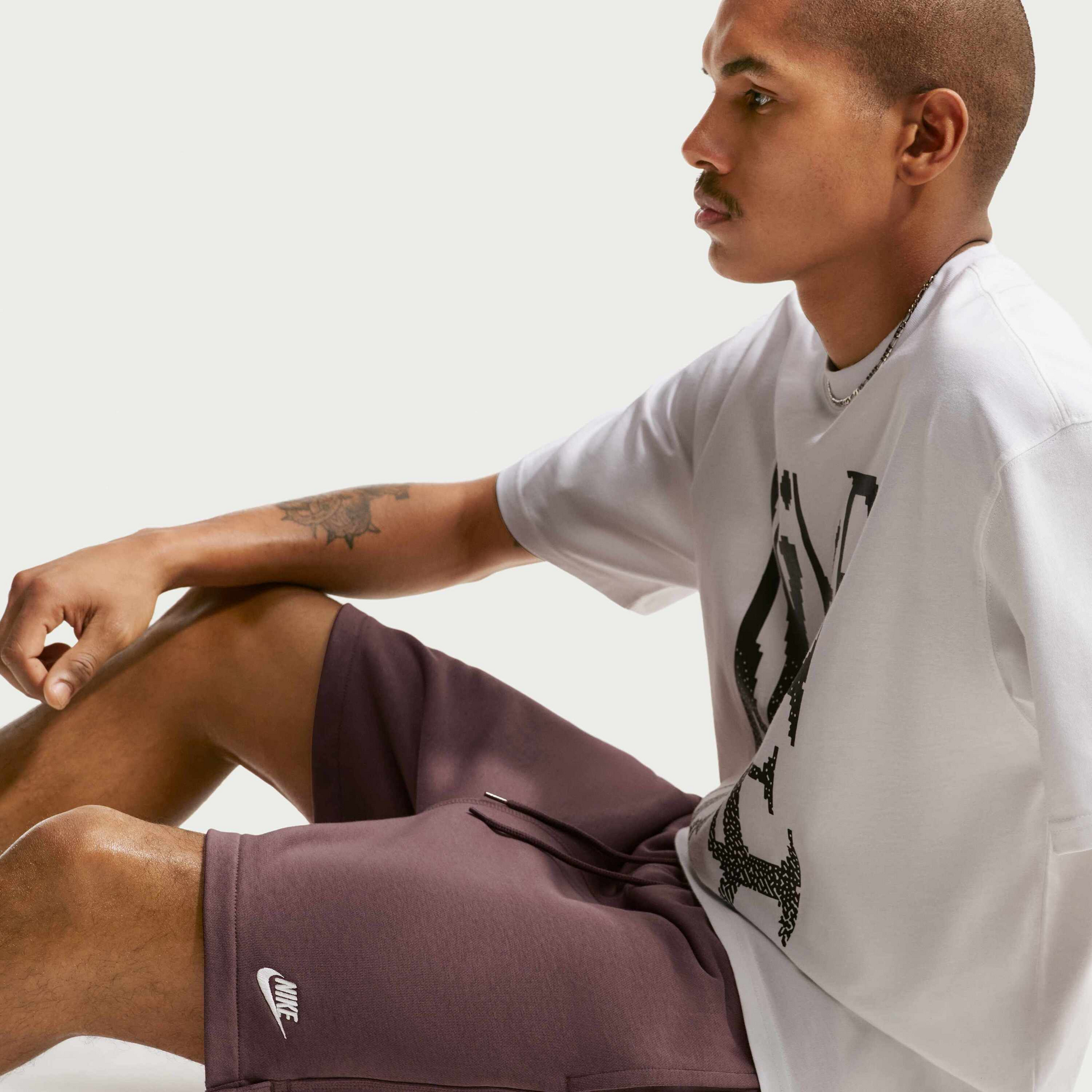 NIKE, Men's French Terry Flow Shorts Club