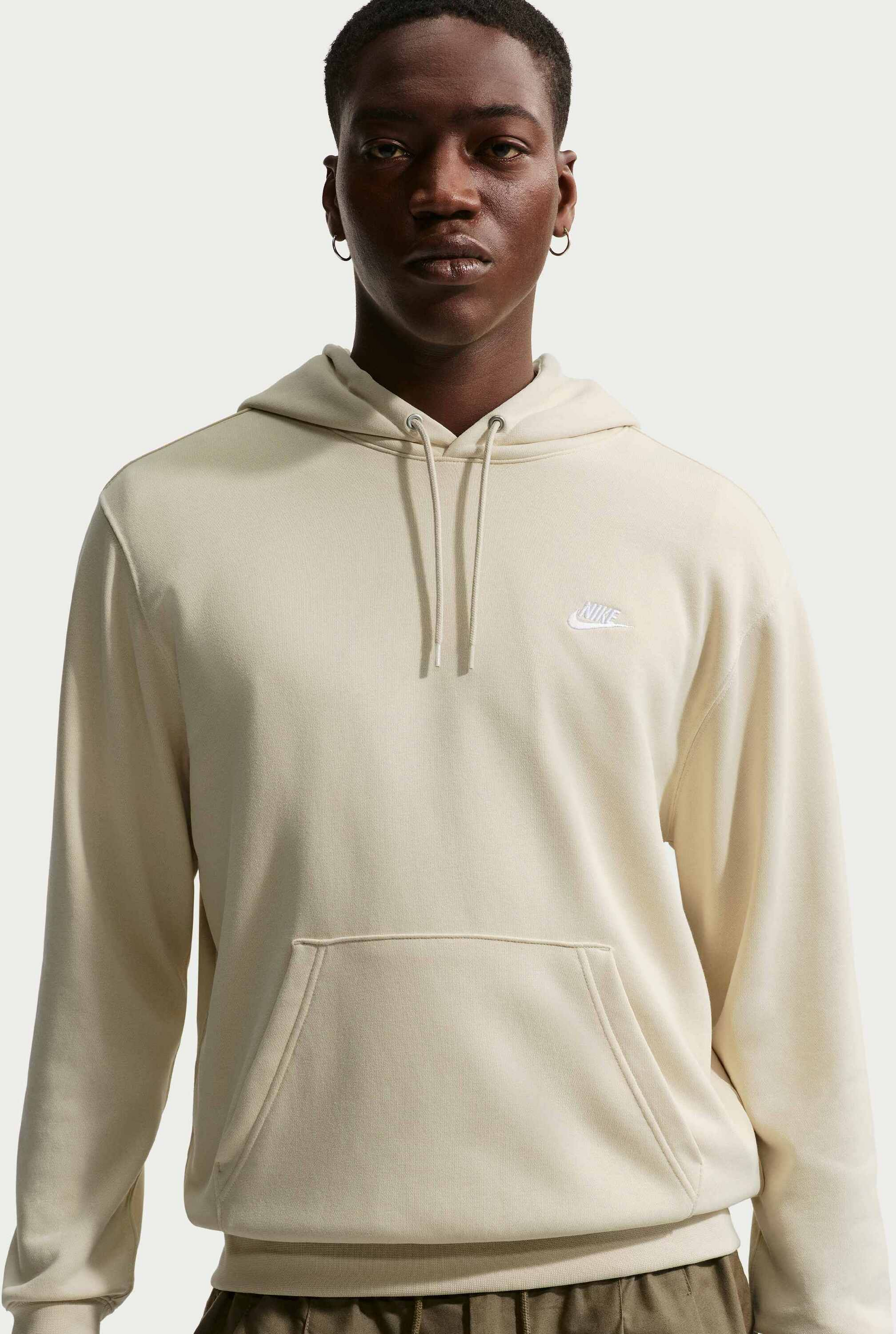NIKE, Men's French Terry Pullover Hoodie Club