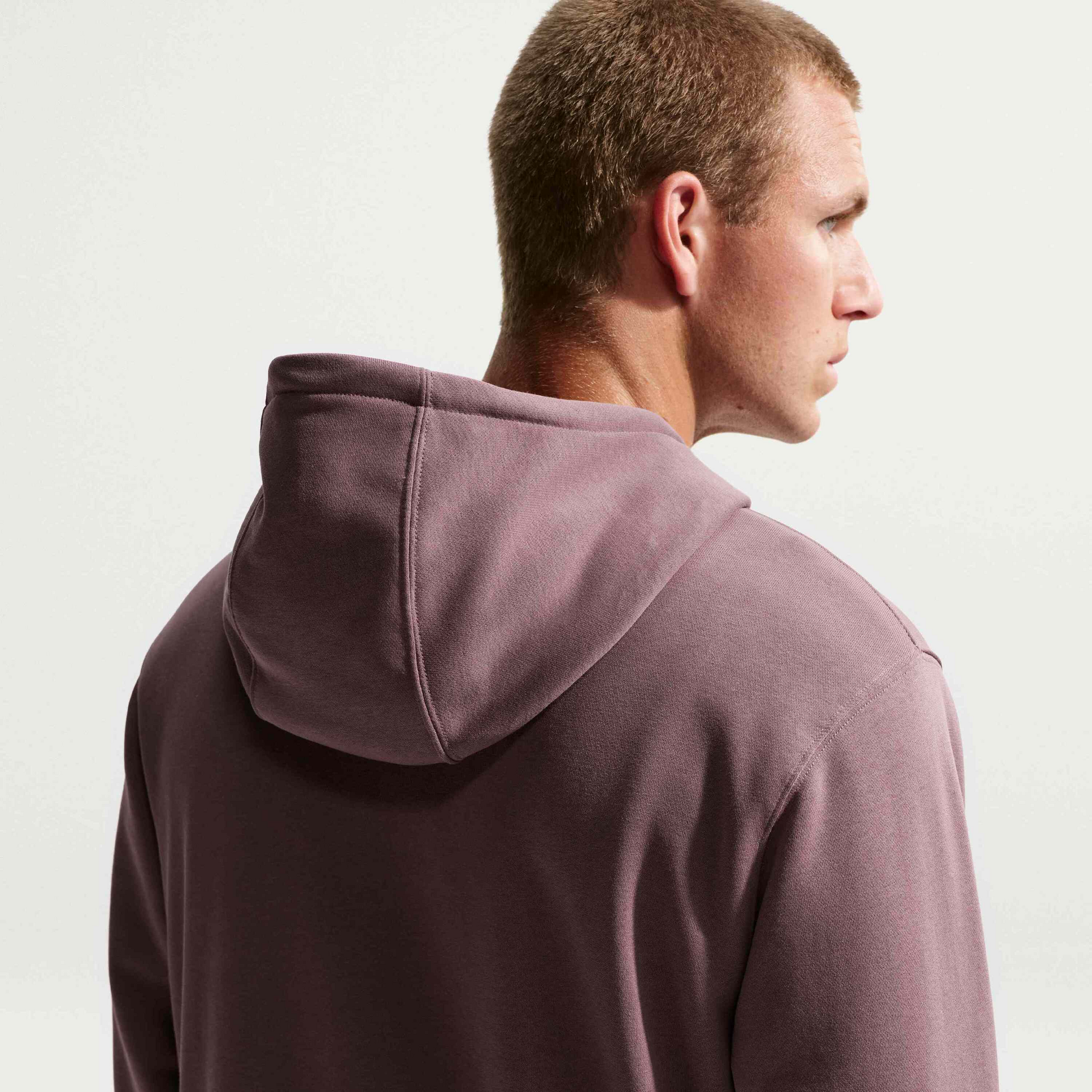 NIKE, Men's French Terry Pullover Hoodie Club
