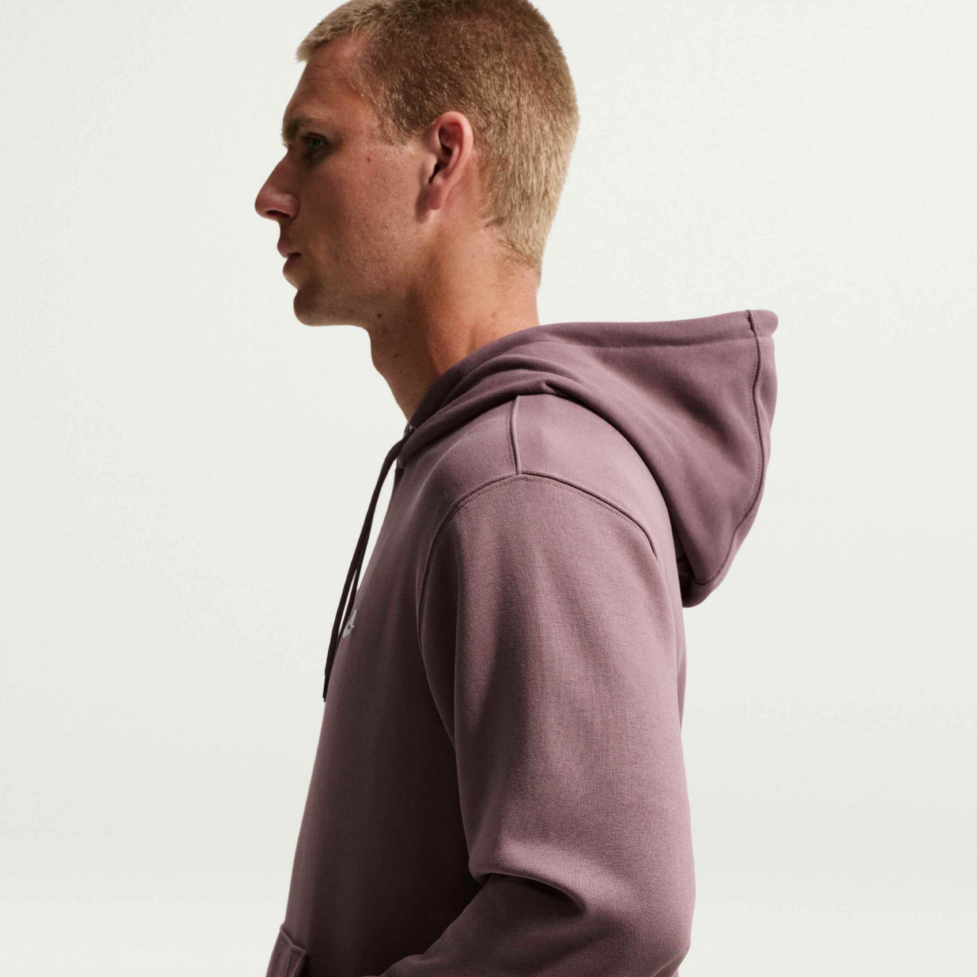 NIKE, Men's French Terry Pullover Hoodie Club