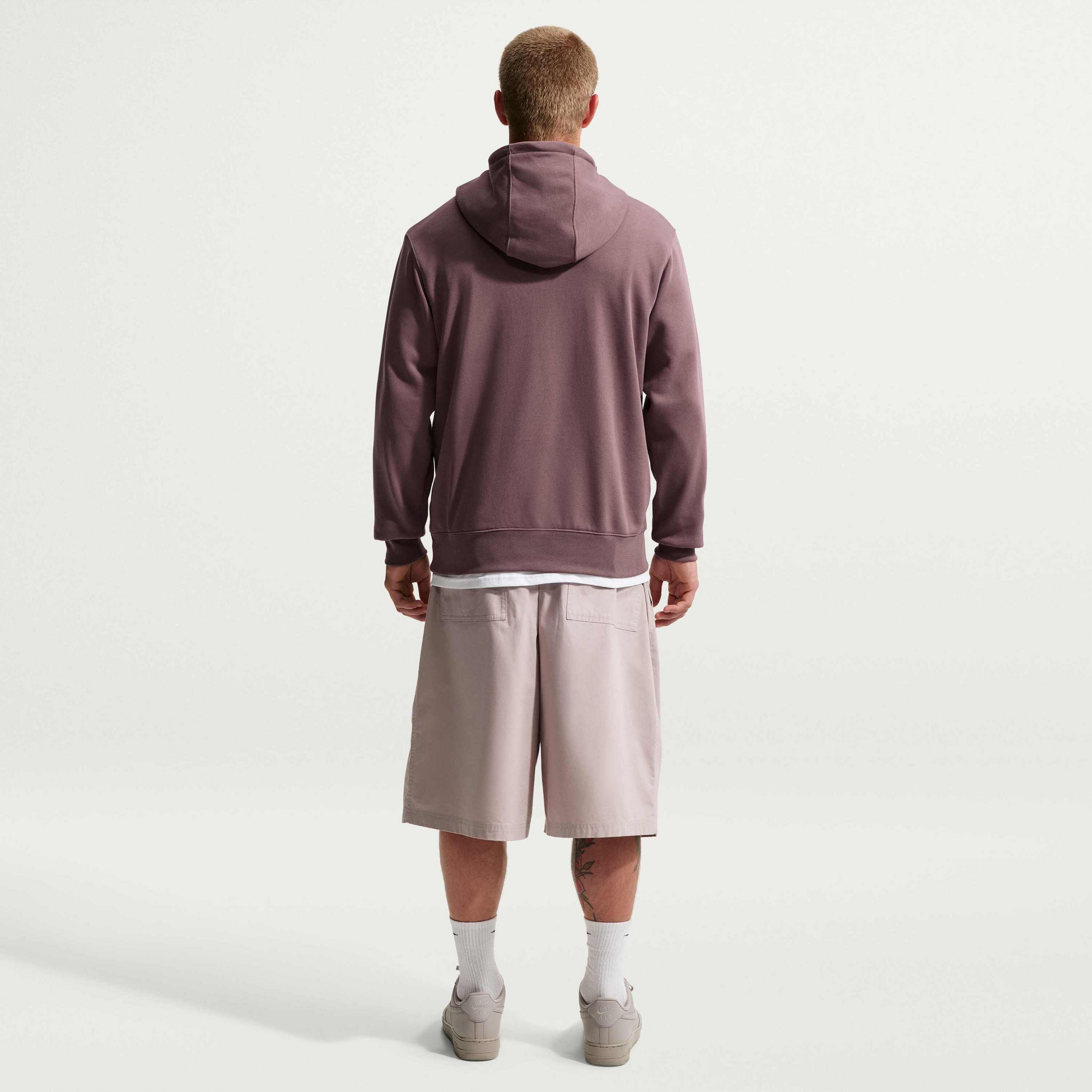 NIKE, Men's French Terry Pullover Hoodie Club