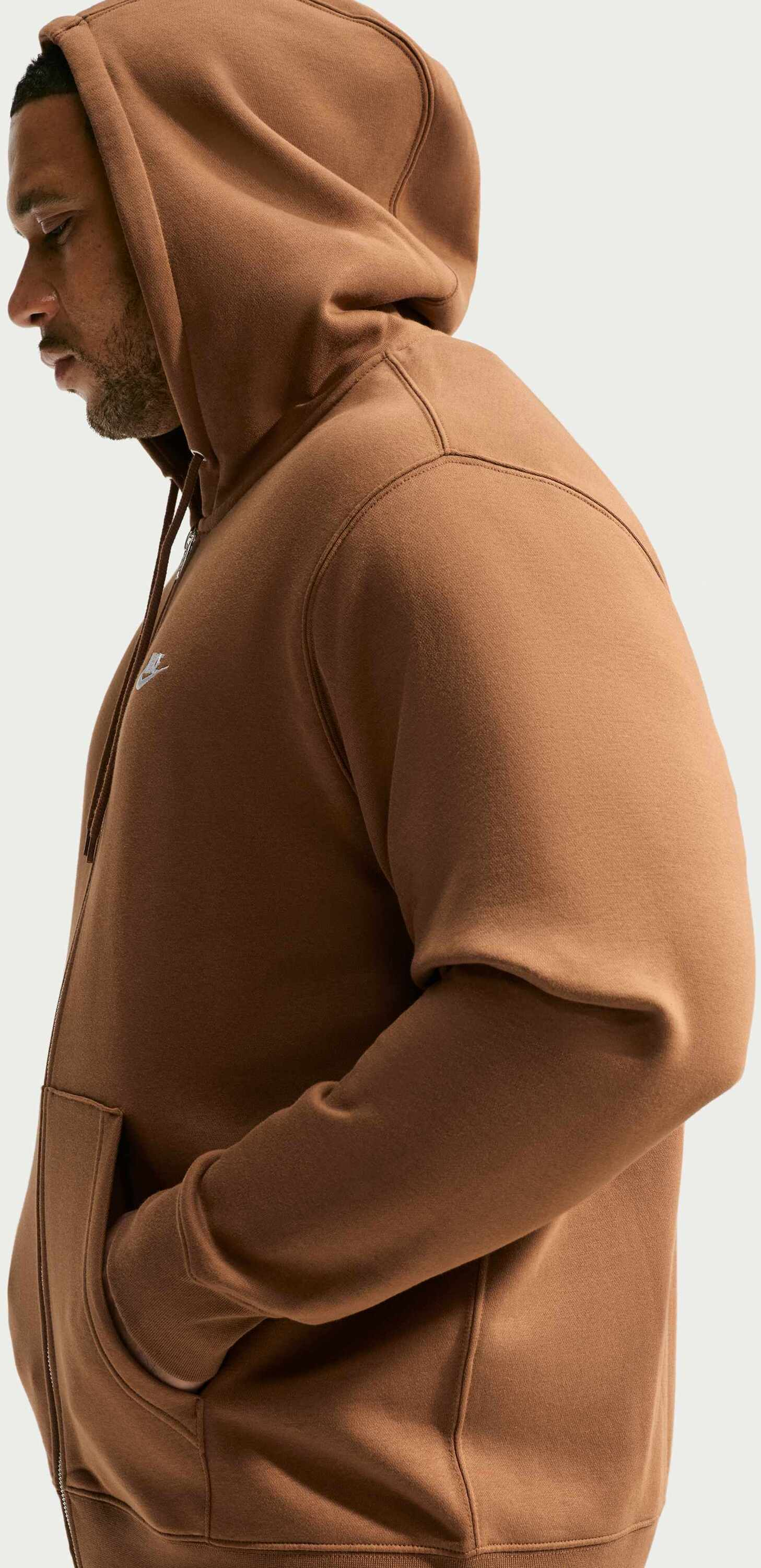 NIKE, Men's Full-zip Fleece Hoodie Club