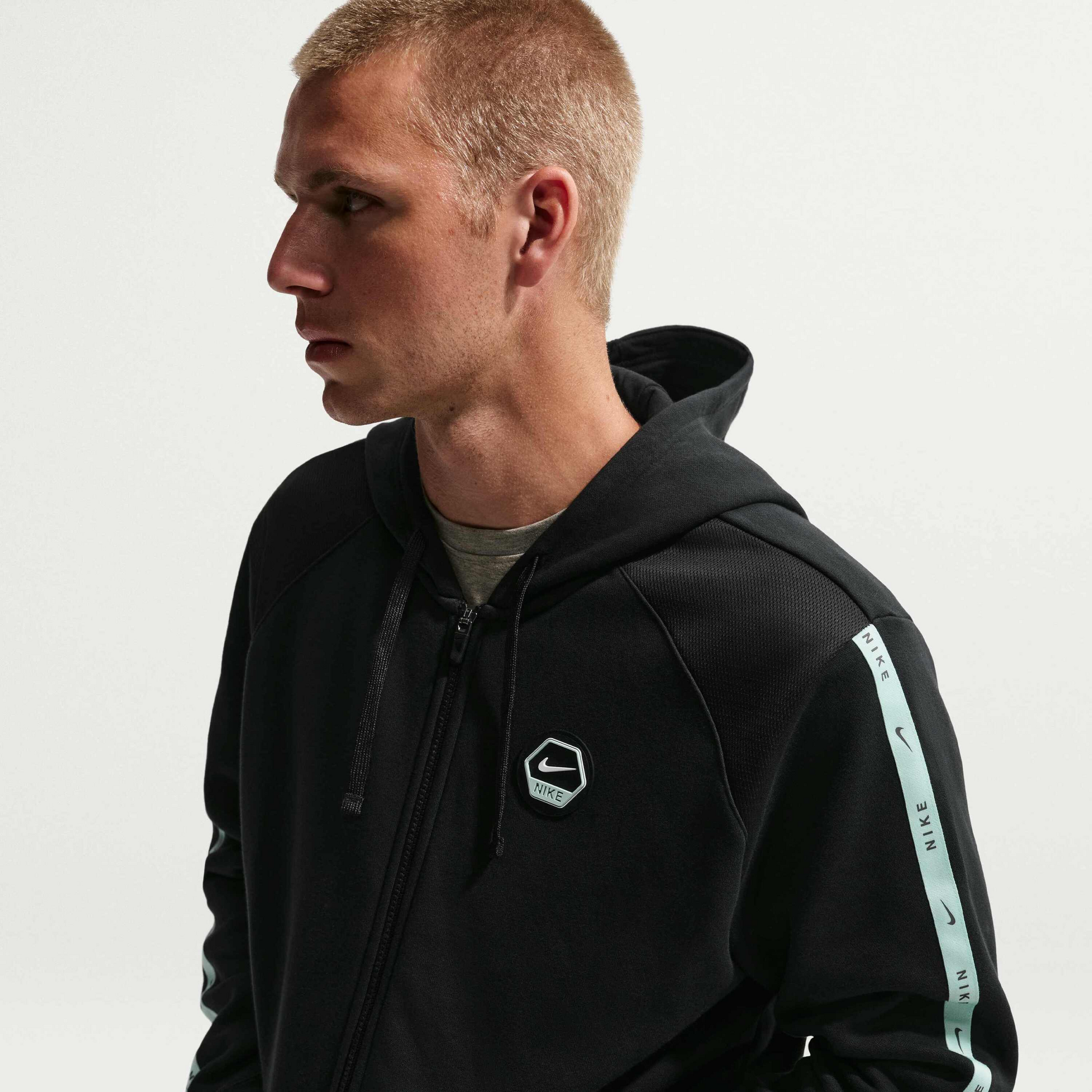 NIKE, Men's Full-zip Fleece Hoodie Sportswear City Side