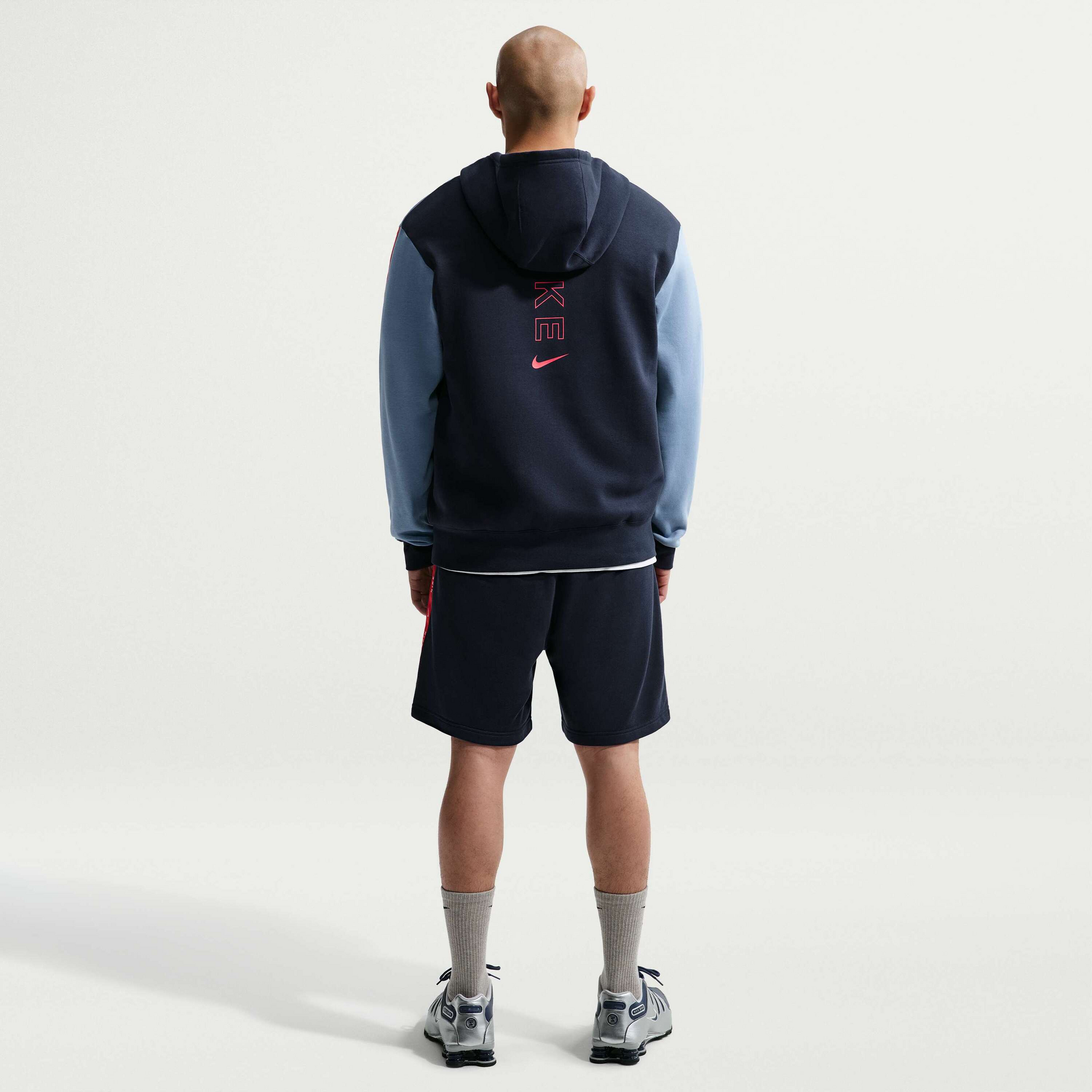NIKE, Men's Full-zip Fleece Hoodie Sportswear City Side