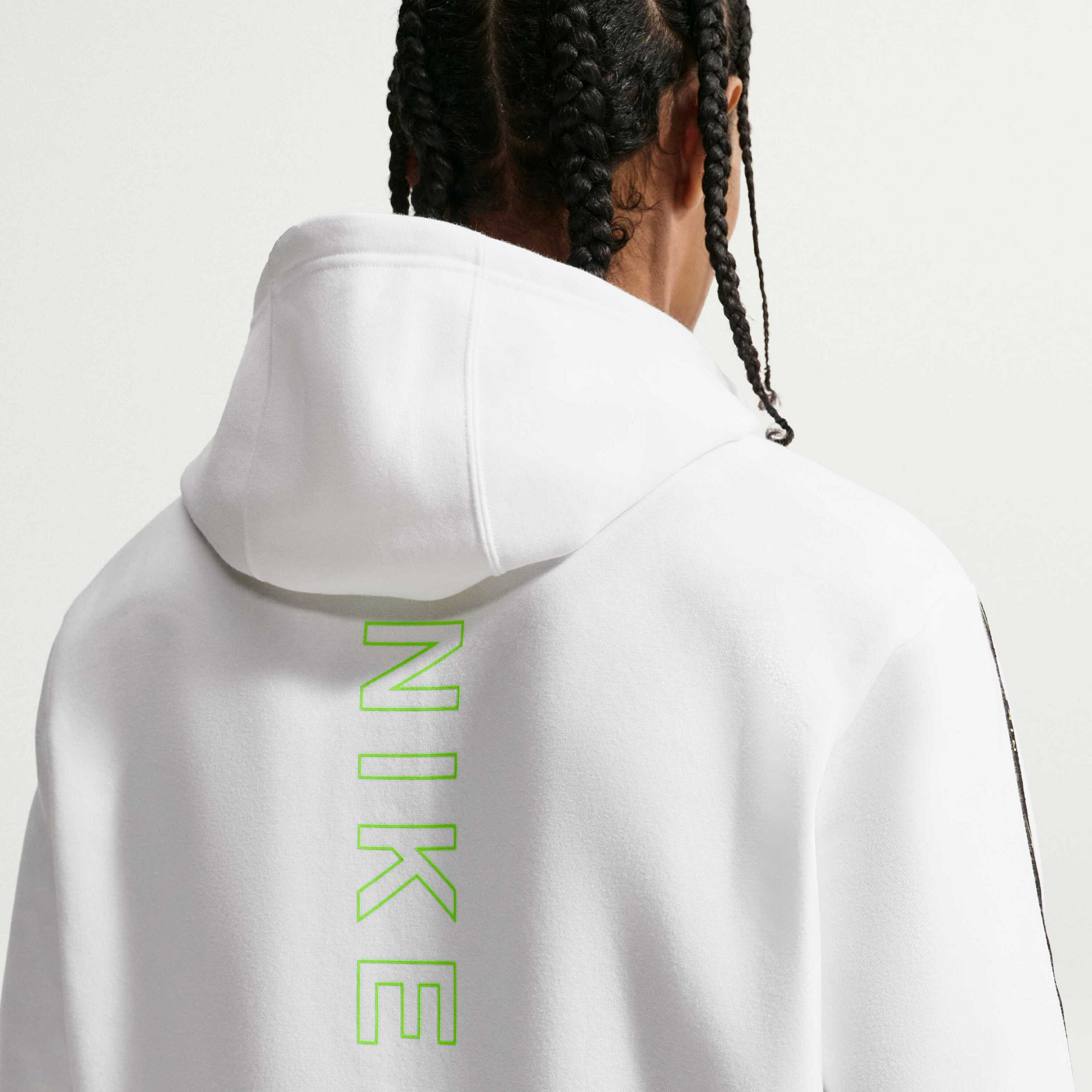 NIKE, Men's Full-zip Fleece Hoodie Sportswear City Side