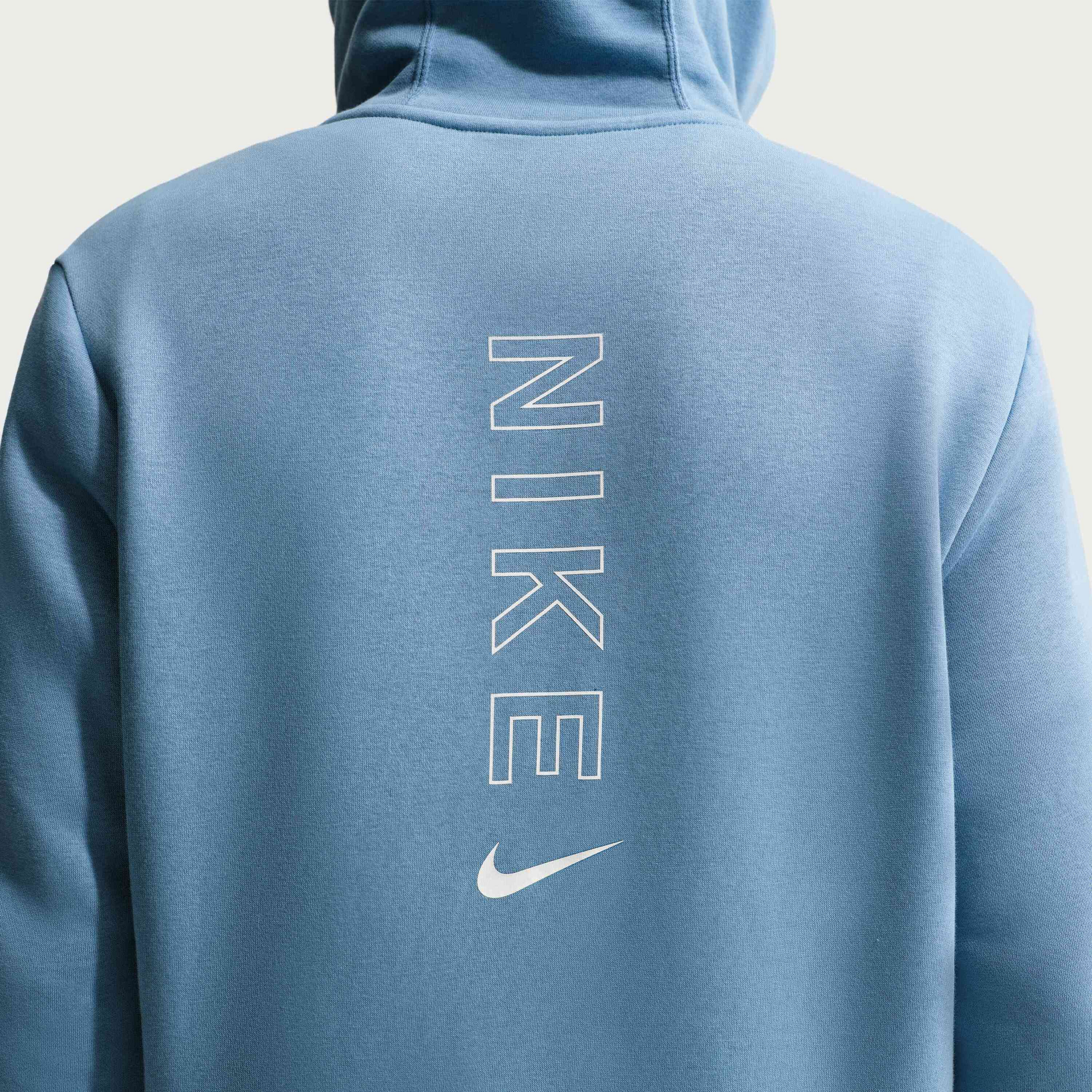 NIKE, Men's Full-zip Fleece Hoodie Sportswear City Side