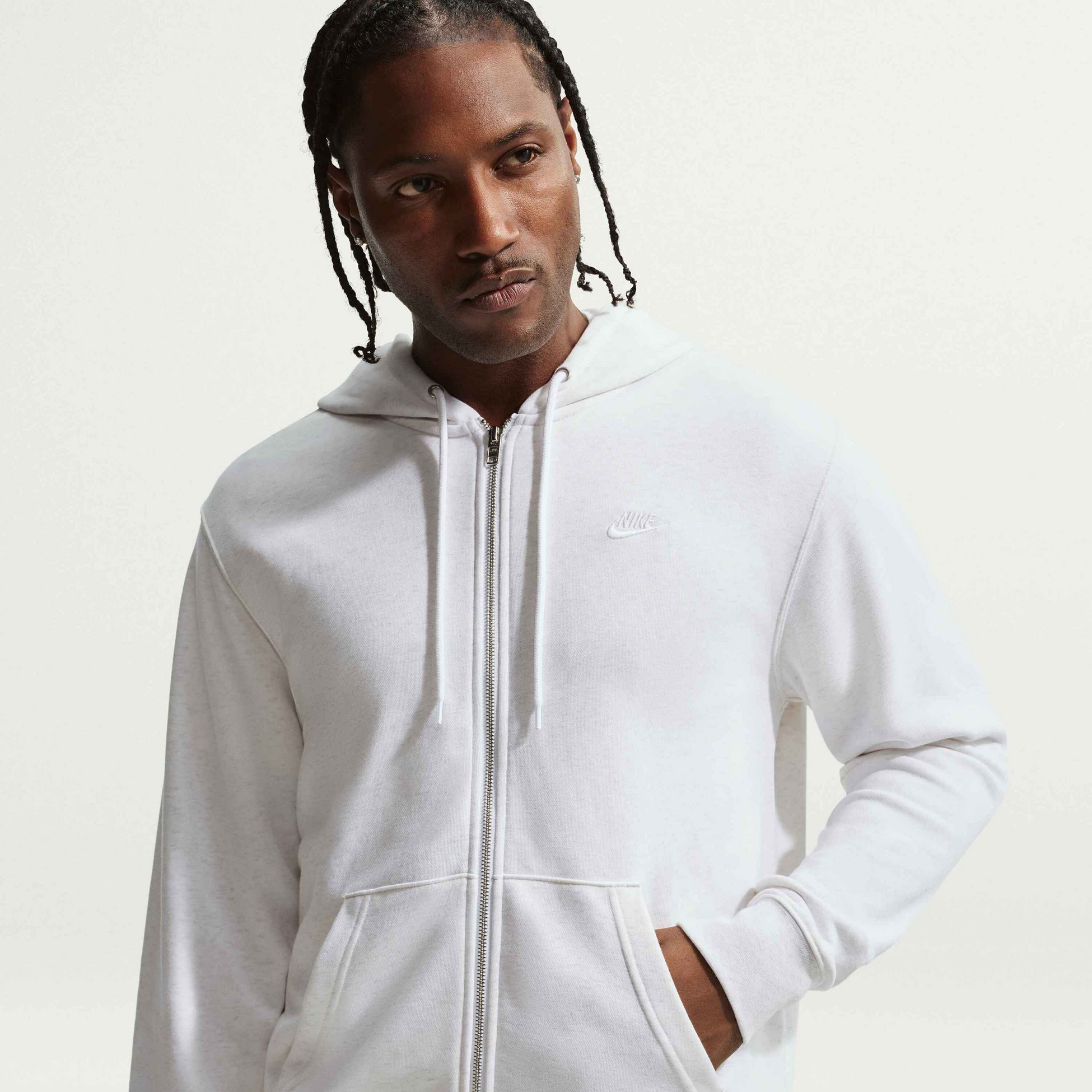 NIKE, Men's Full-zip French Terry Hoodie Club