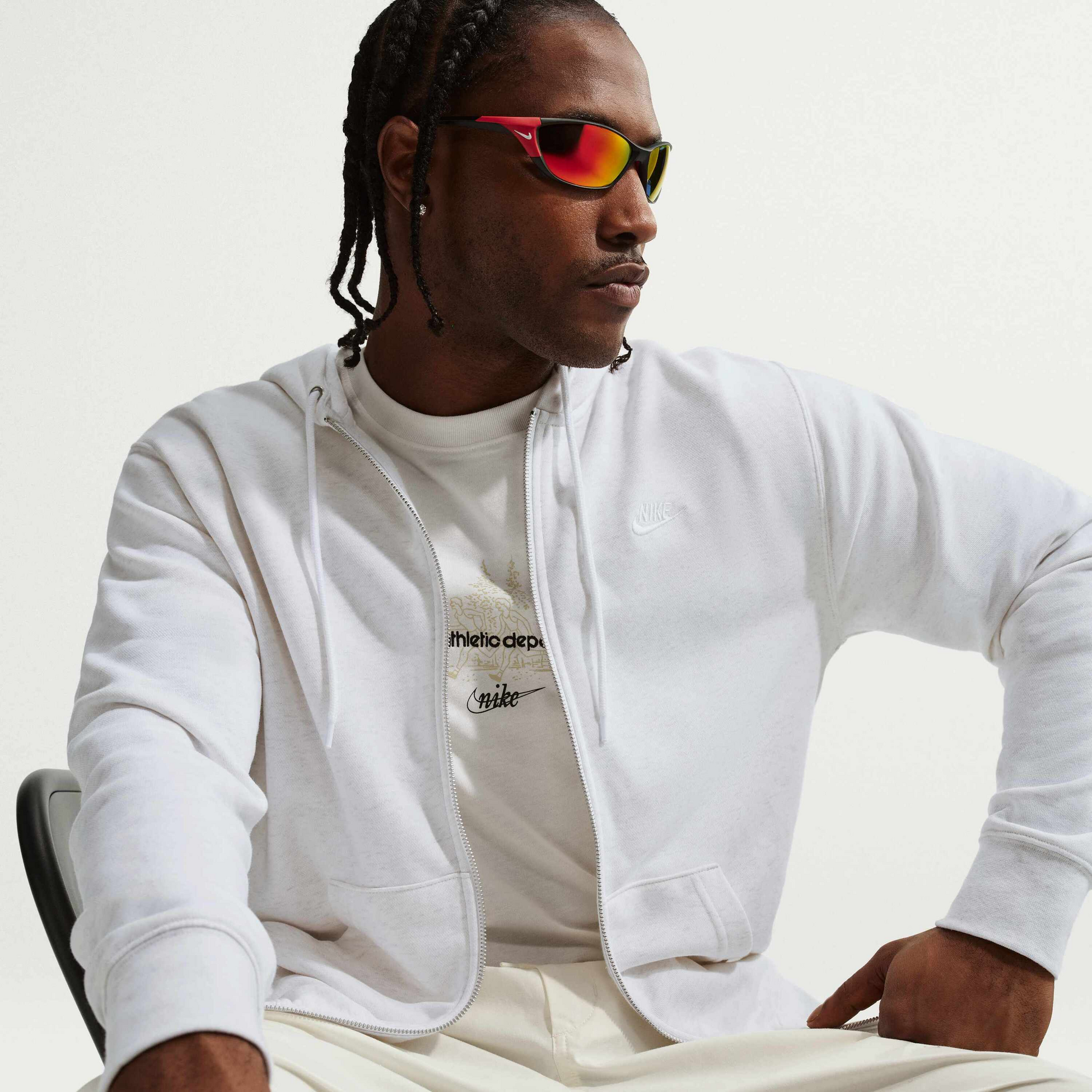 NIKE, Men's Full-zip French Terry Hoodie Club