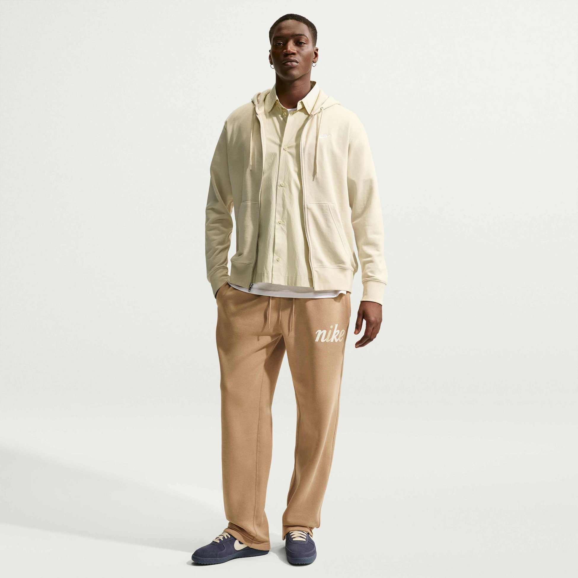 NIKE, Men's Full-zip French Terry Hoodie Club