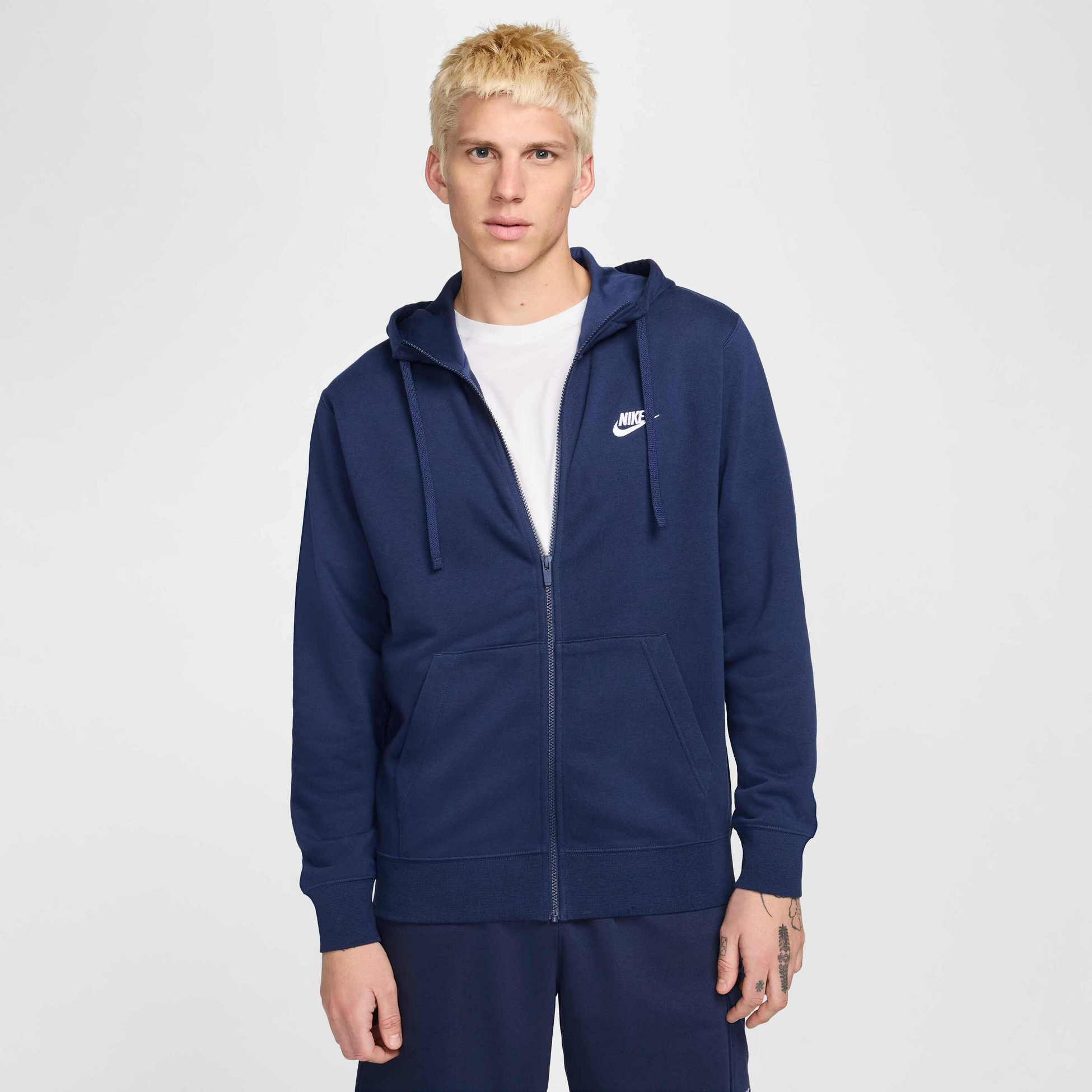 NIKE, Men's Full-zip Hoodie Sportswear Club