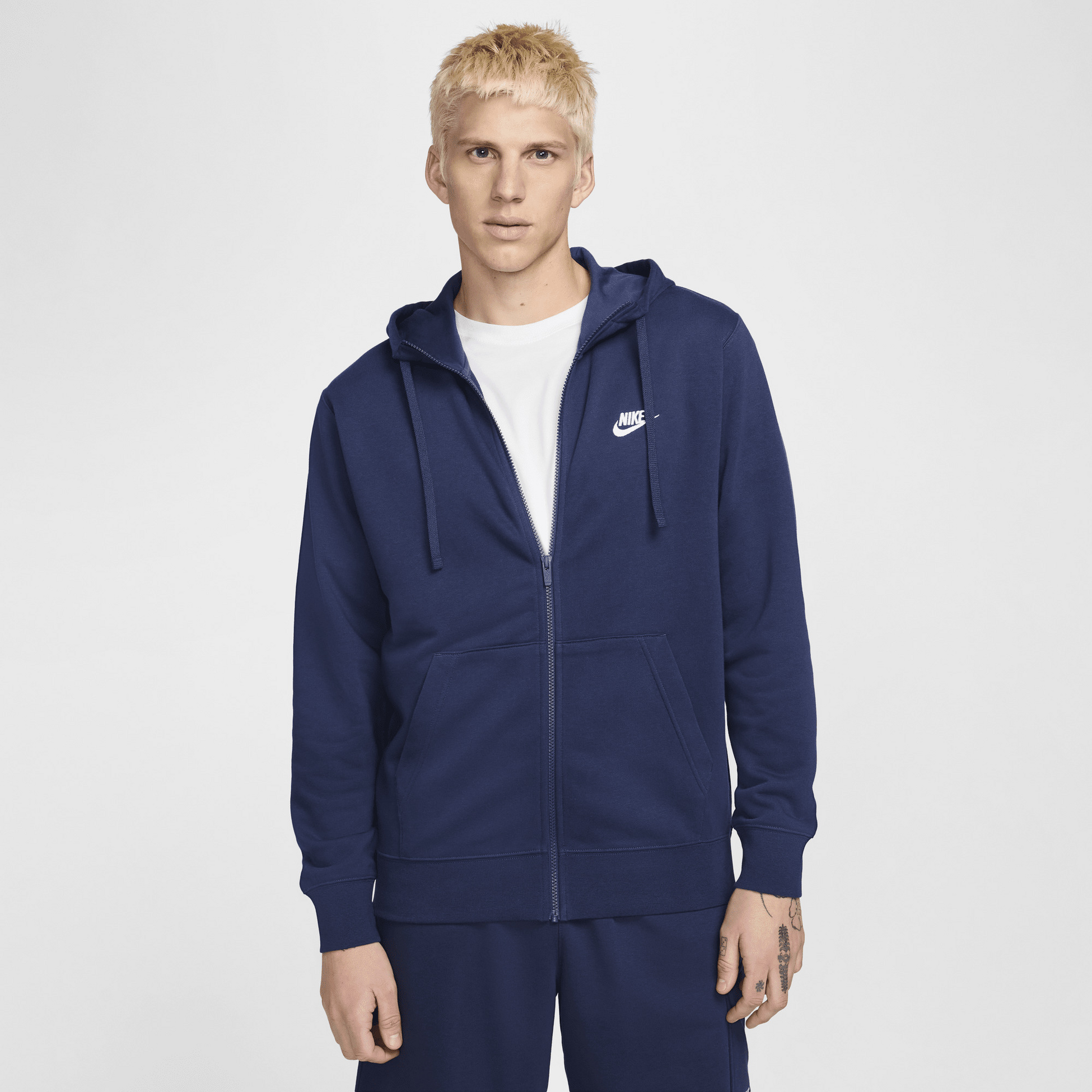 NIKE, Men's Full-zip Hoodie Sportswear Club