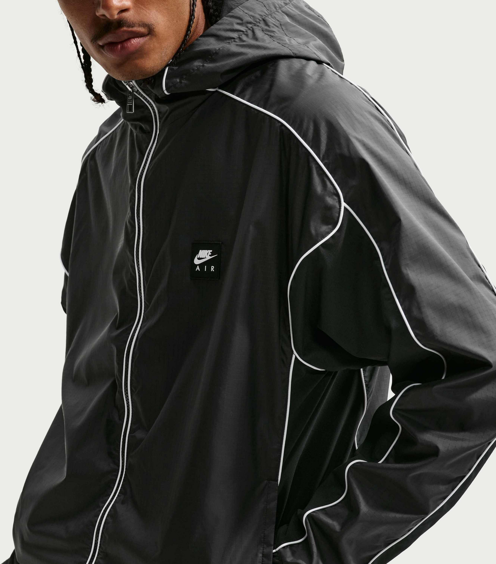 NIKE, Men's Full-zip Hybrid Utility Jacket Air