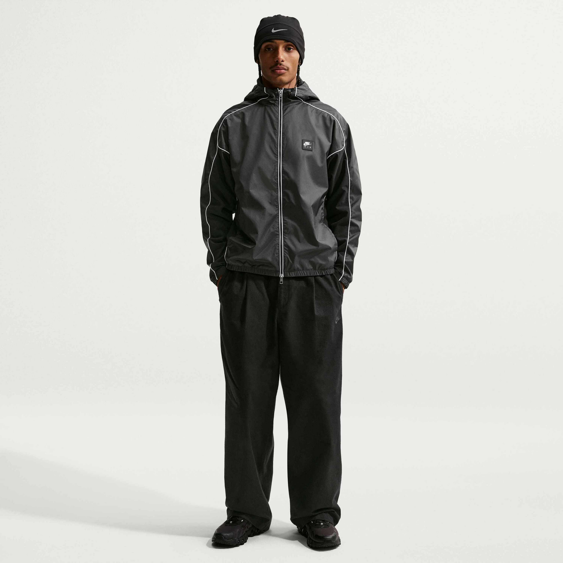 NIKE, Men's Full-zip Hybrid Utility Jacket Air