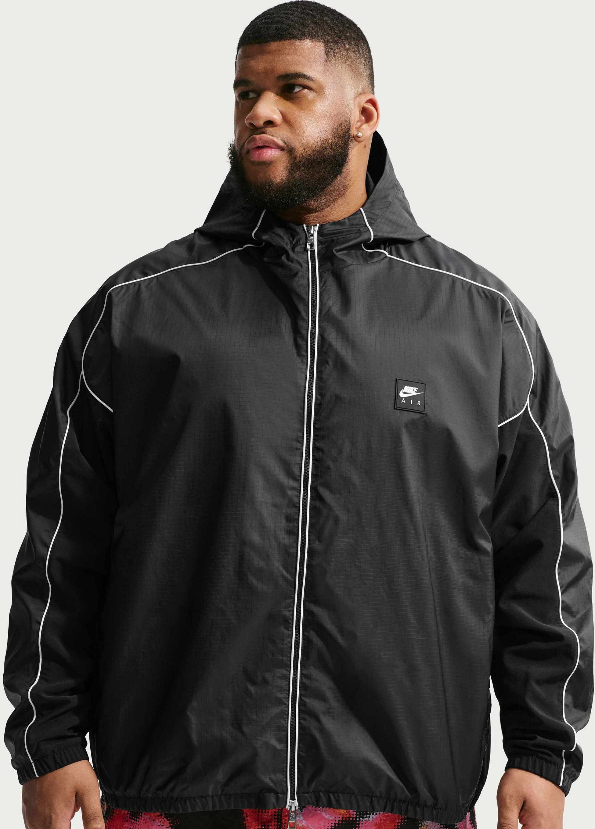 NIKE, Men's Full-zip Hybrid Utility Jacket Air