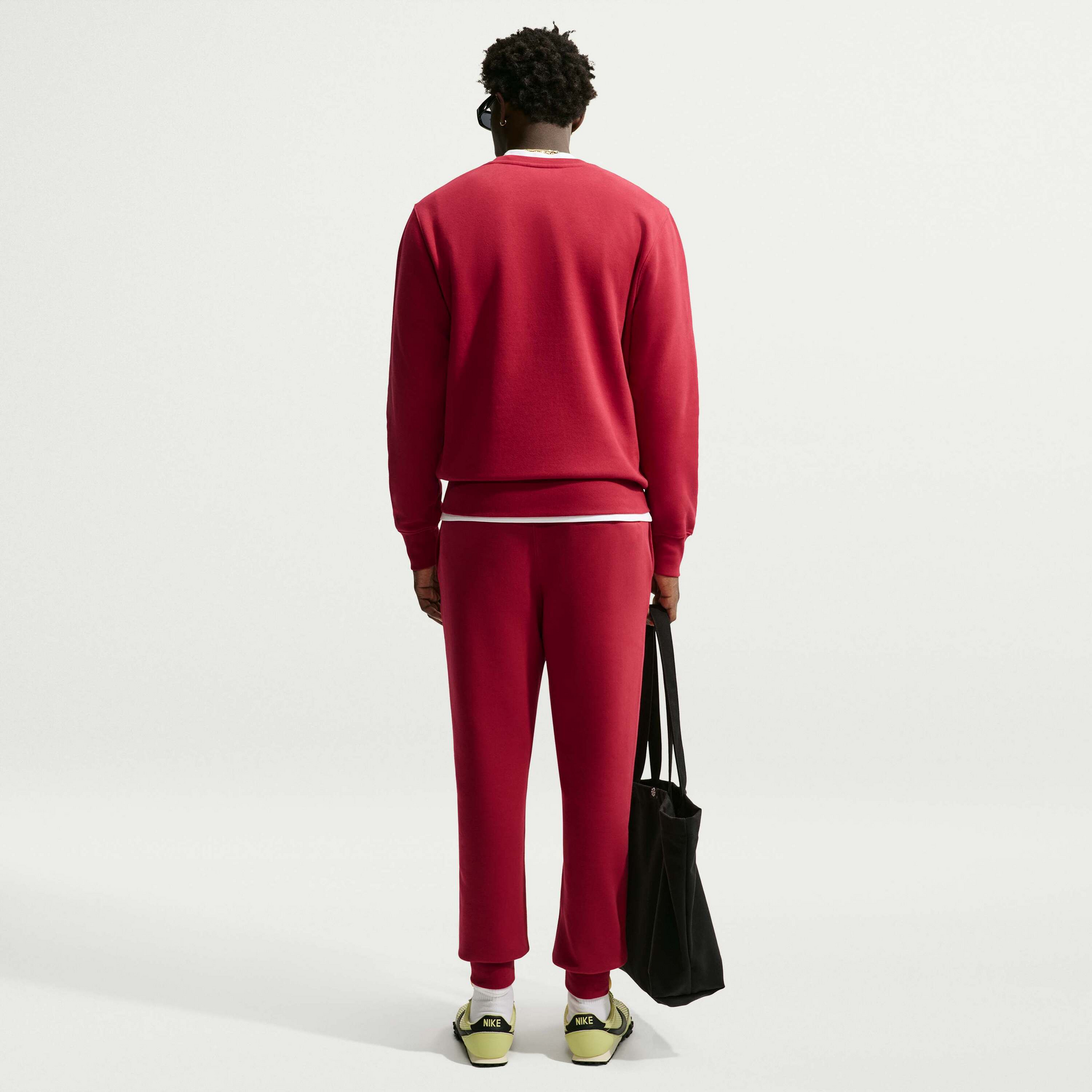 NIKE, Men's Graphic Fleece Crew Sportswear Club