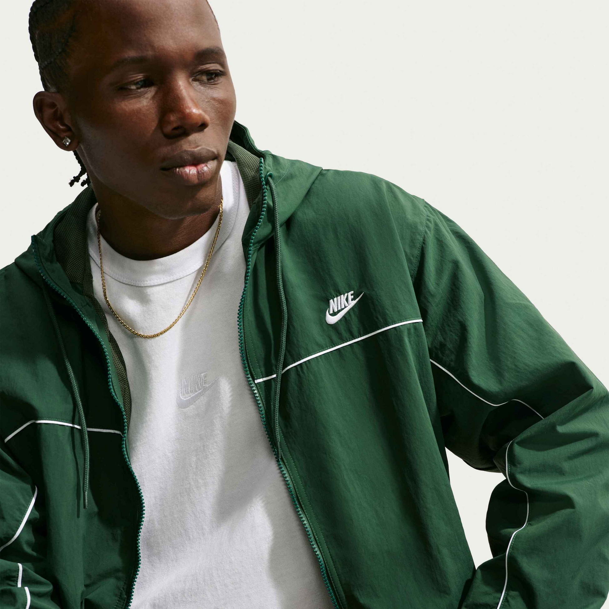 NIKE, Men's Hooded Jacket Club