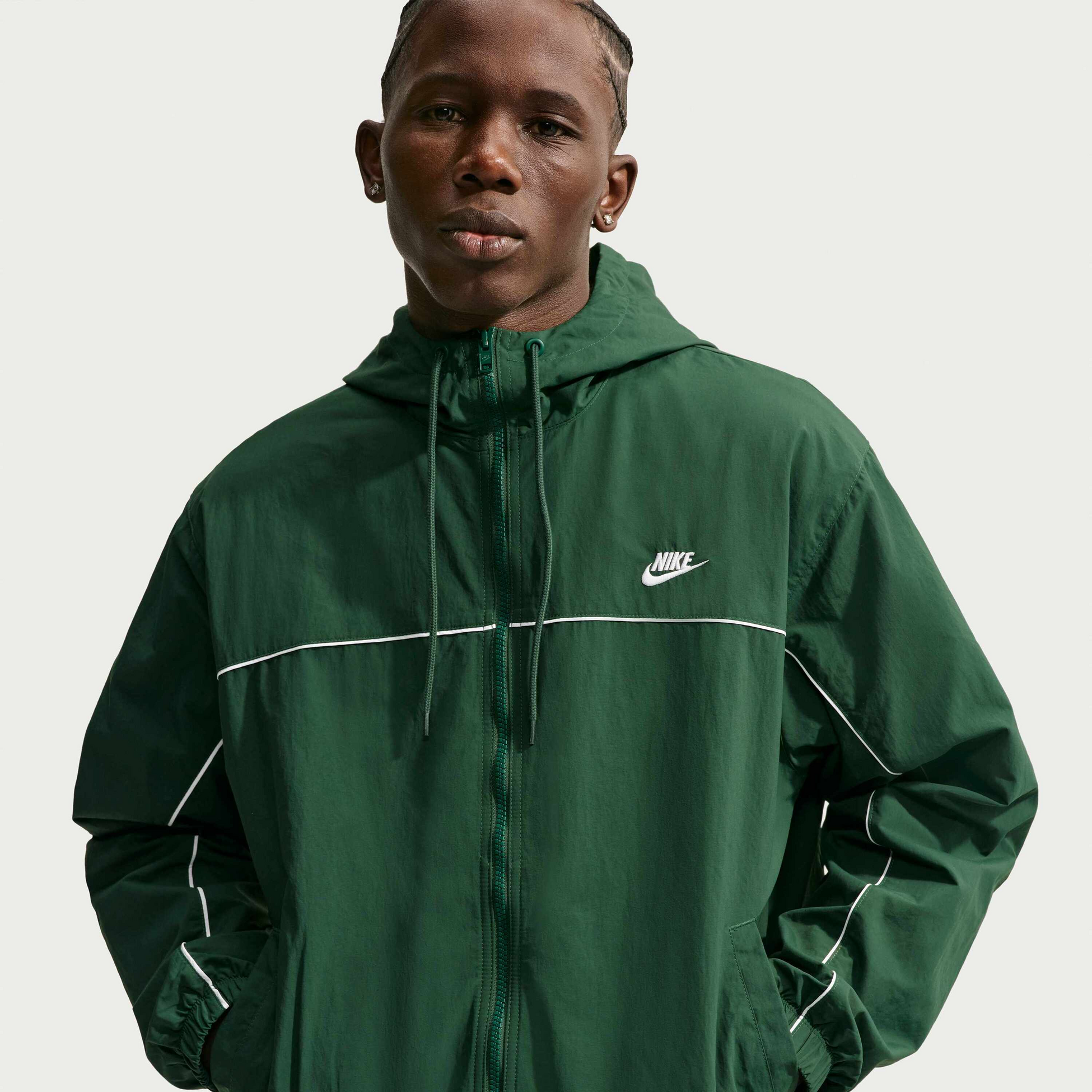 NIKE, Men's Hooded Jacket Club
