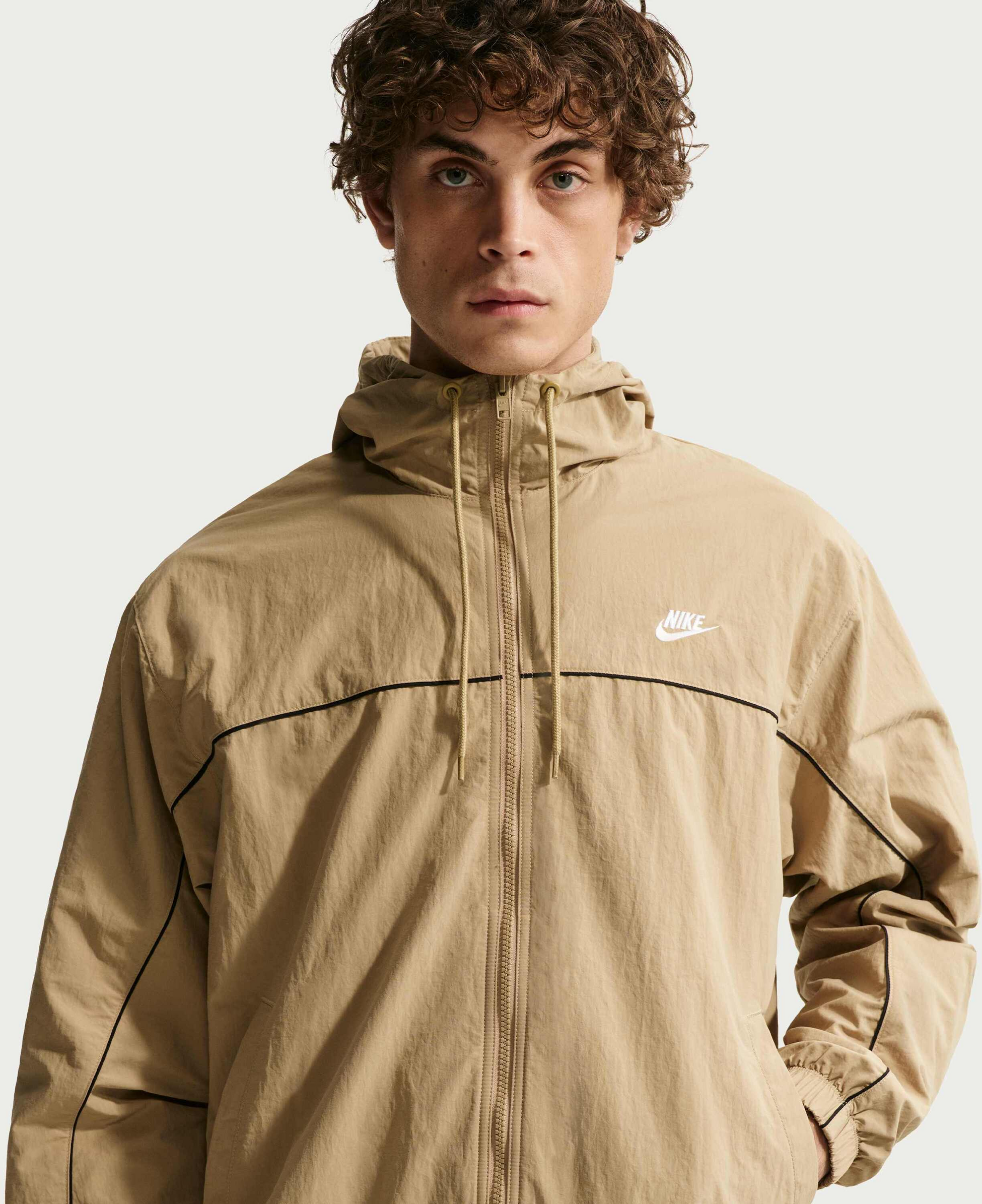 NIKE, Men's Hooded Jacket Club