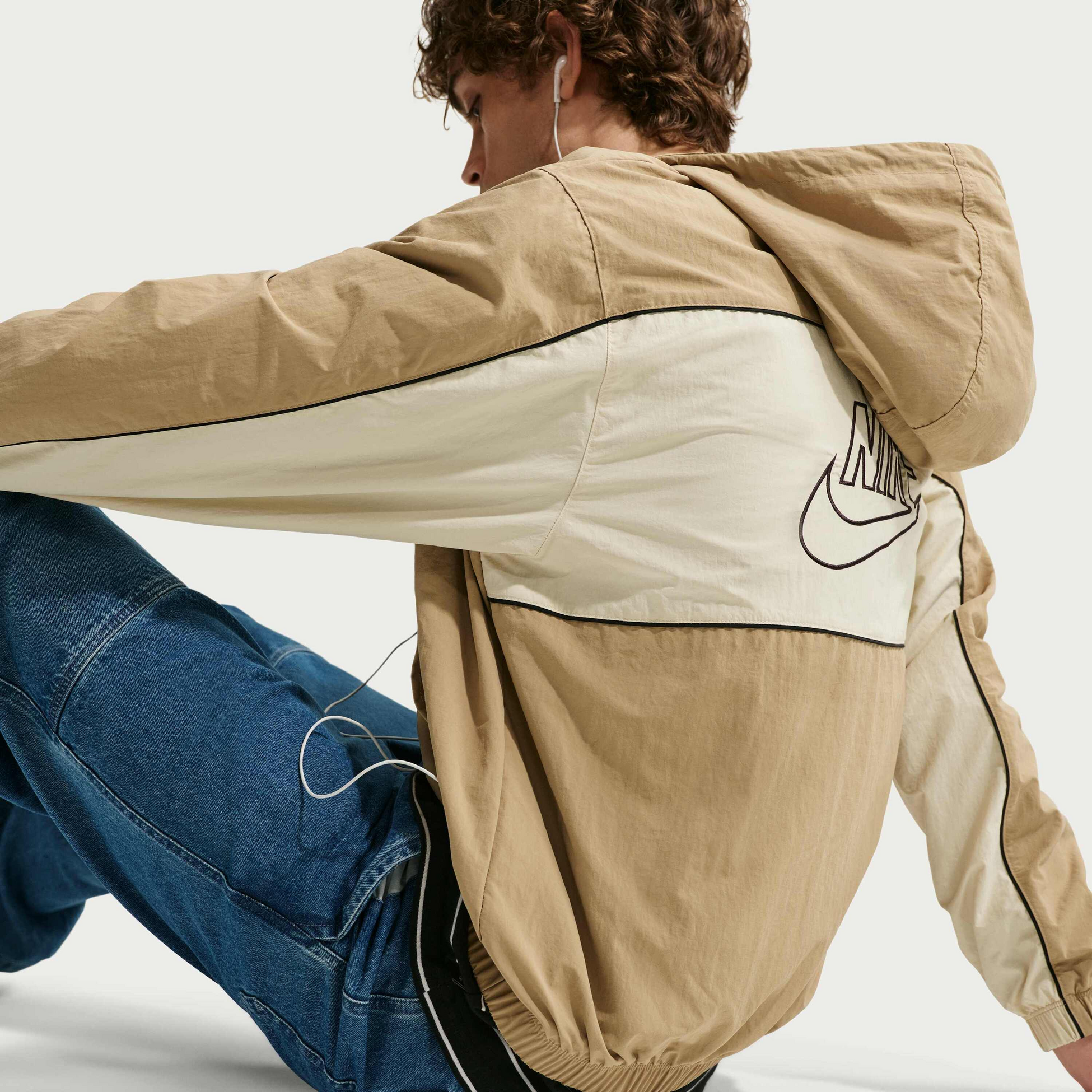NIKE, Men's Hooded Jacket Club