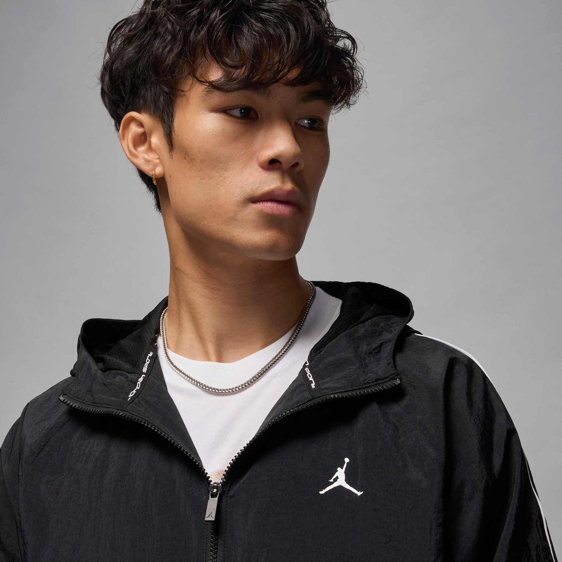 JORDAN, Men's Hooded Jacket Jordan Sport Classic