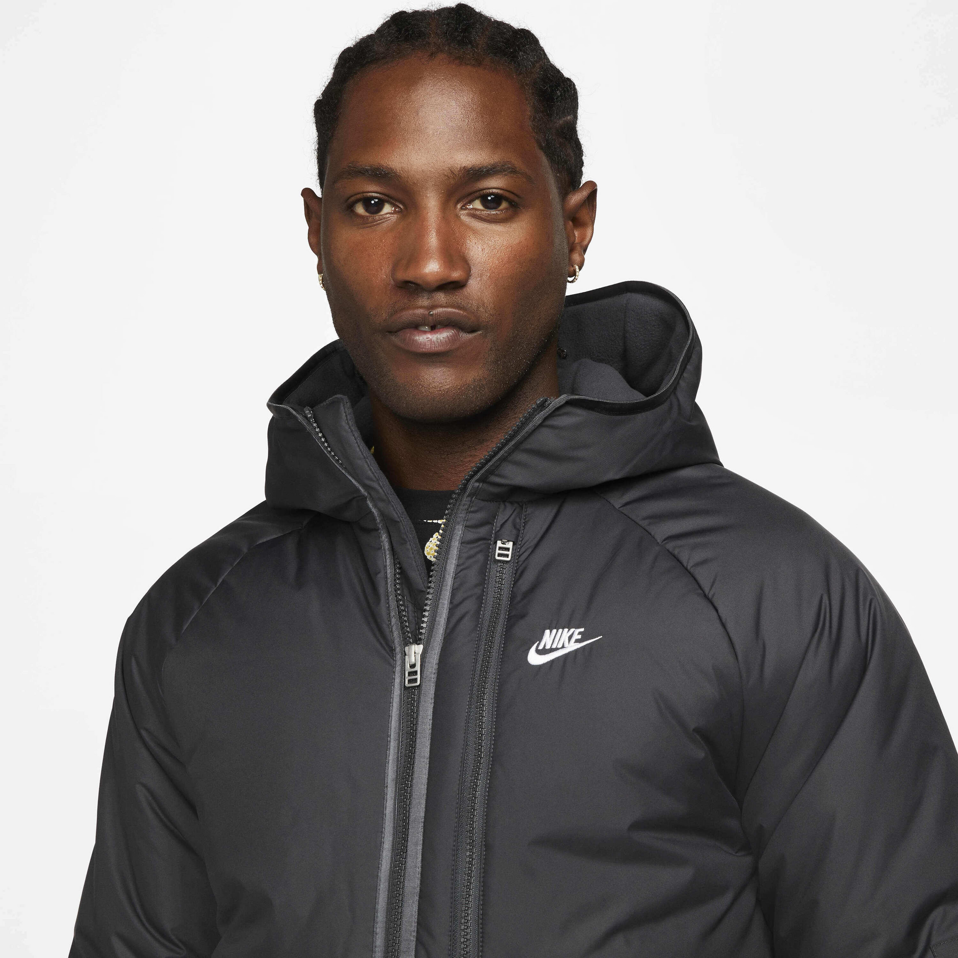 NIKE, Men's Hooded Jacket Sportswear Therma-fit Repel