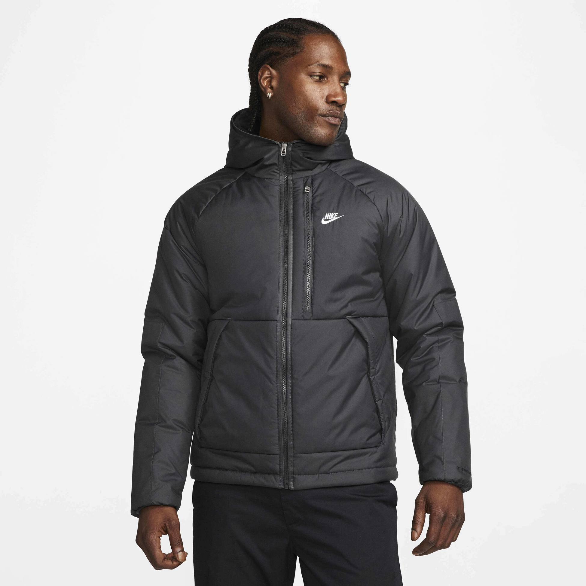 NIKE, Men's Hooded Jacket Sportswear Therma-fit Repel