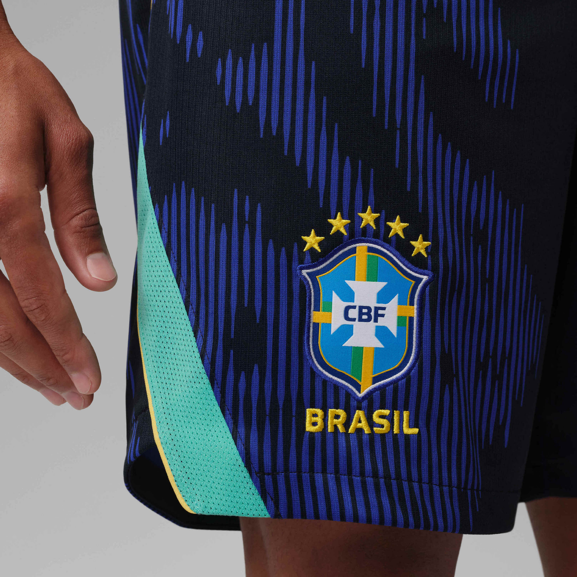 JORDAN, Men's Jordan Dri-fit Football Replica Shorts Brazil 2026 Stadium Away