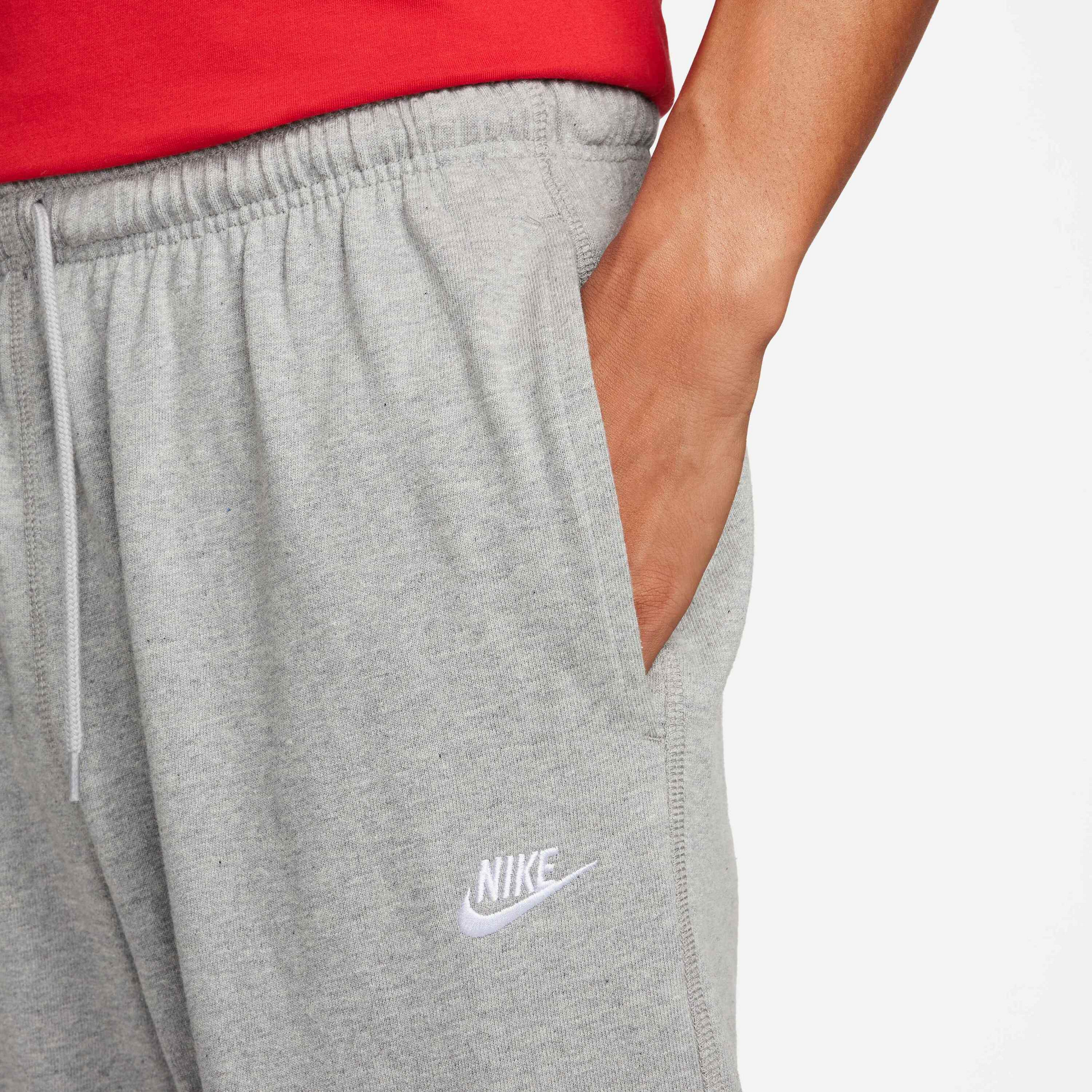 NIKE, Men's Knit Open-hem Trousers Sportswear Club