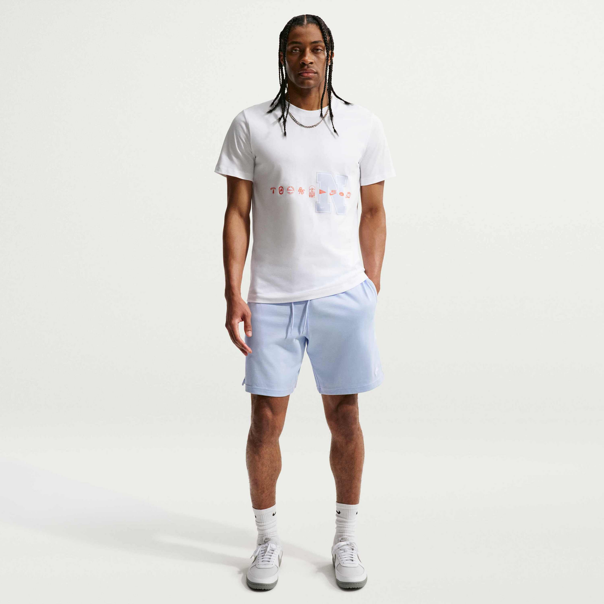 NIKE, Men's Knit Shorts Club