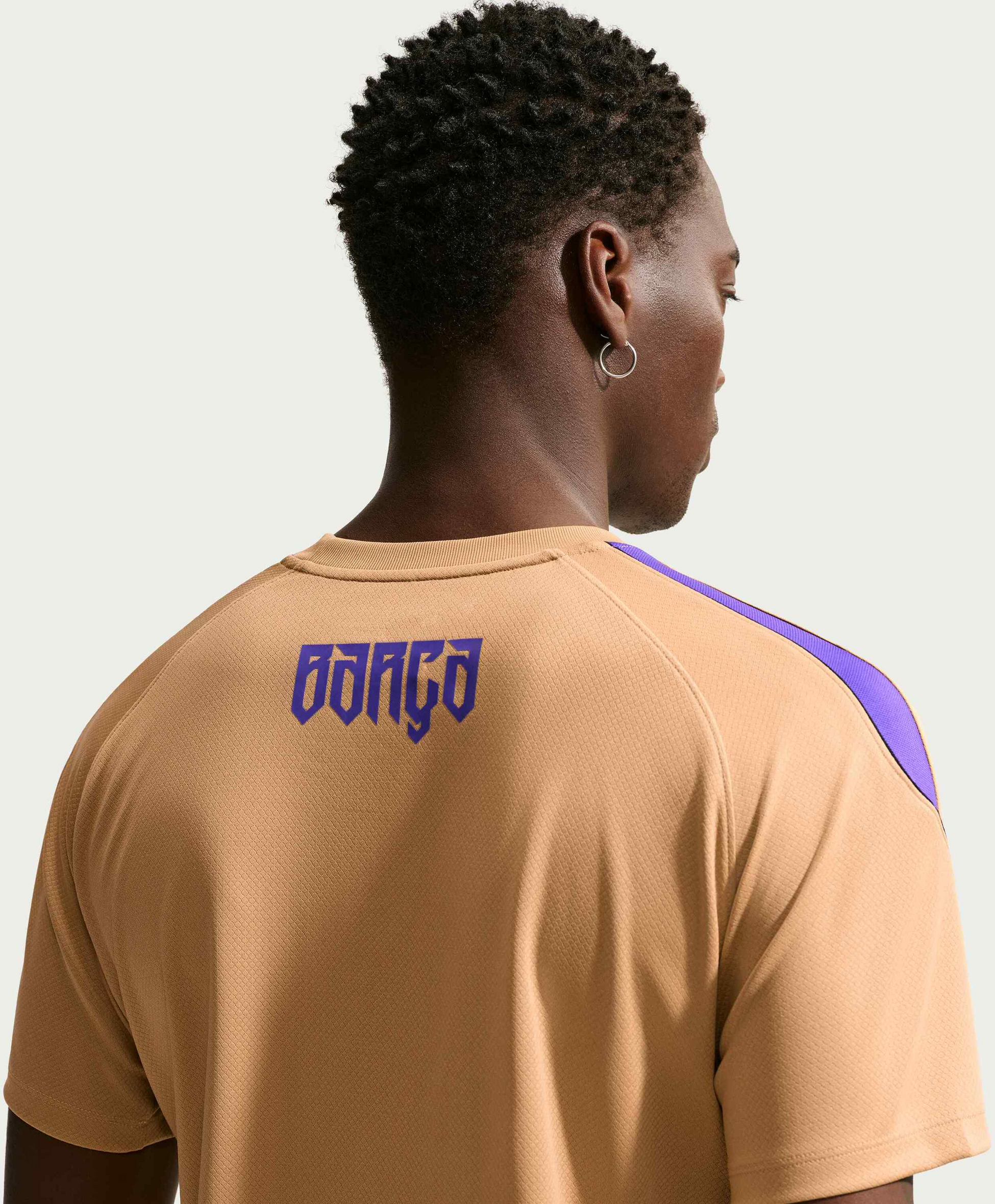 NIKE, Men's Kobe Dri-fit Football Short-sleeve Top F.c. Barcelona Strike Away
