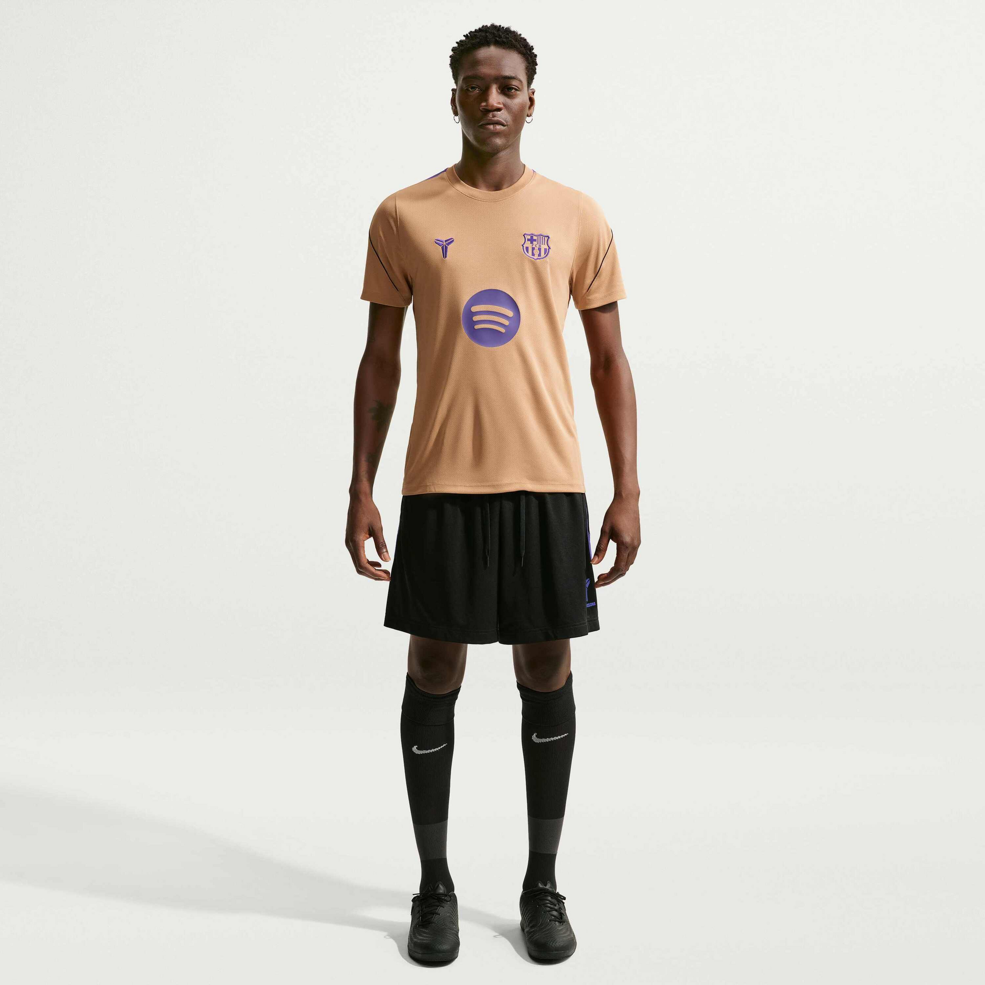 NIKE, Men's Kobe Dri-fit Football Short-sleeve Top F.c. Barcelona Strike Away