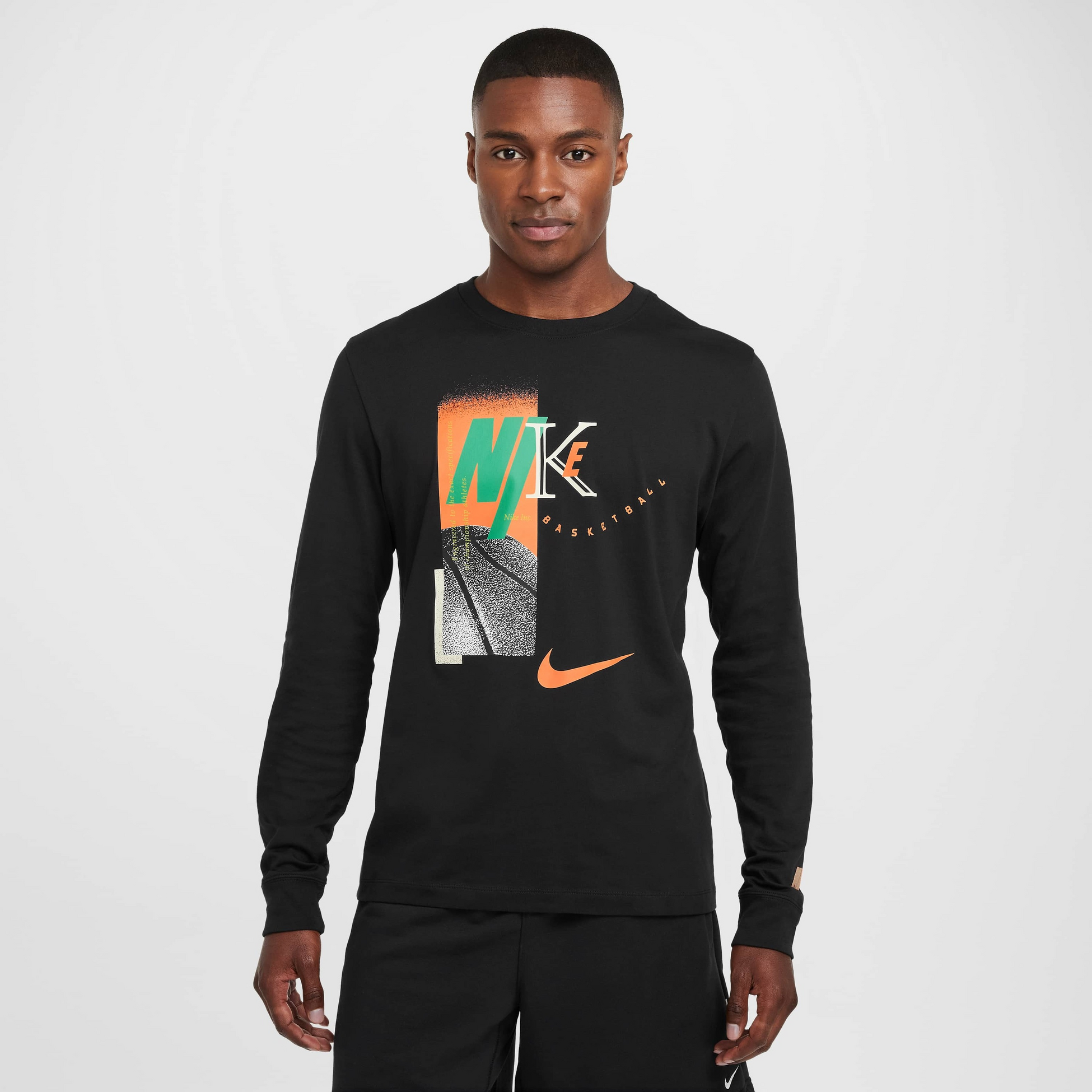 NIKE, Men's Long-sleeve Basketball T-shirt Nike